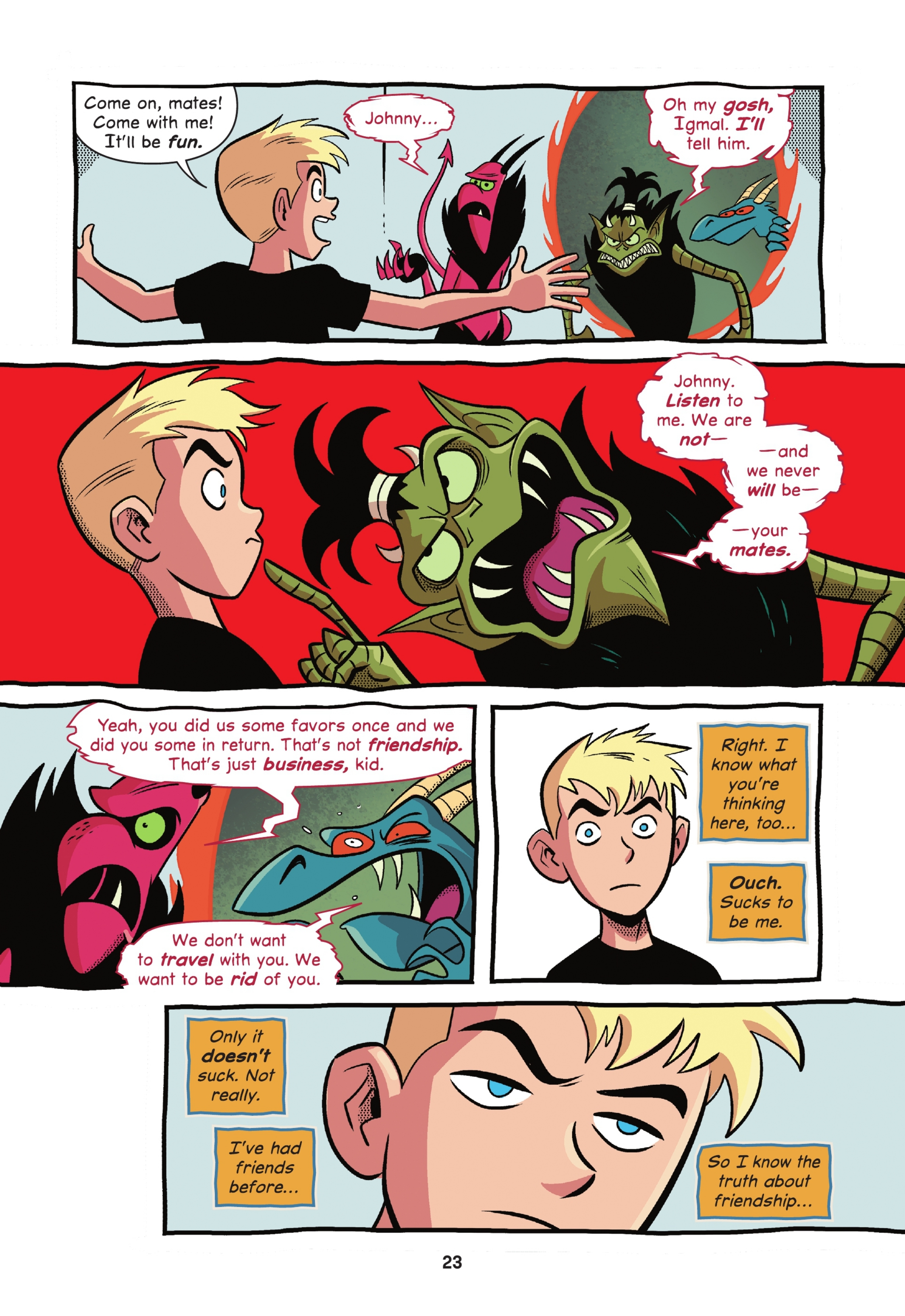 The Mystery of the Meanest Teacher: A Johnny Constantine (2021) issue 1 - Page 22