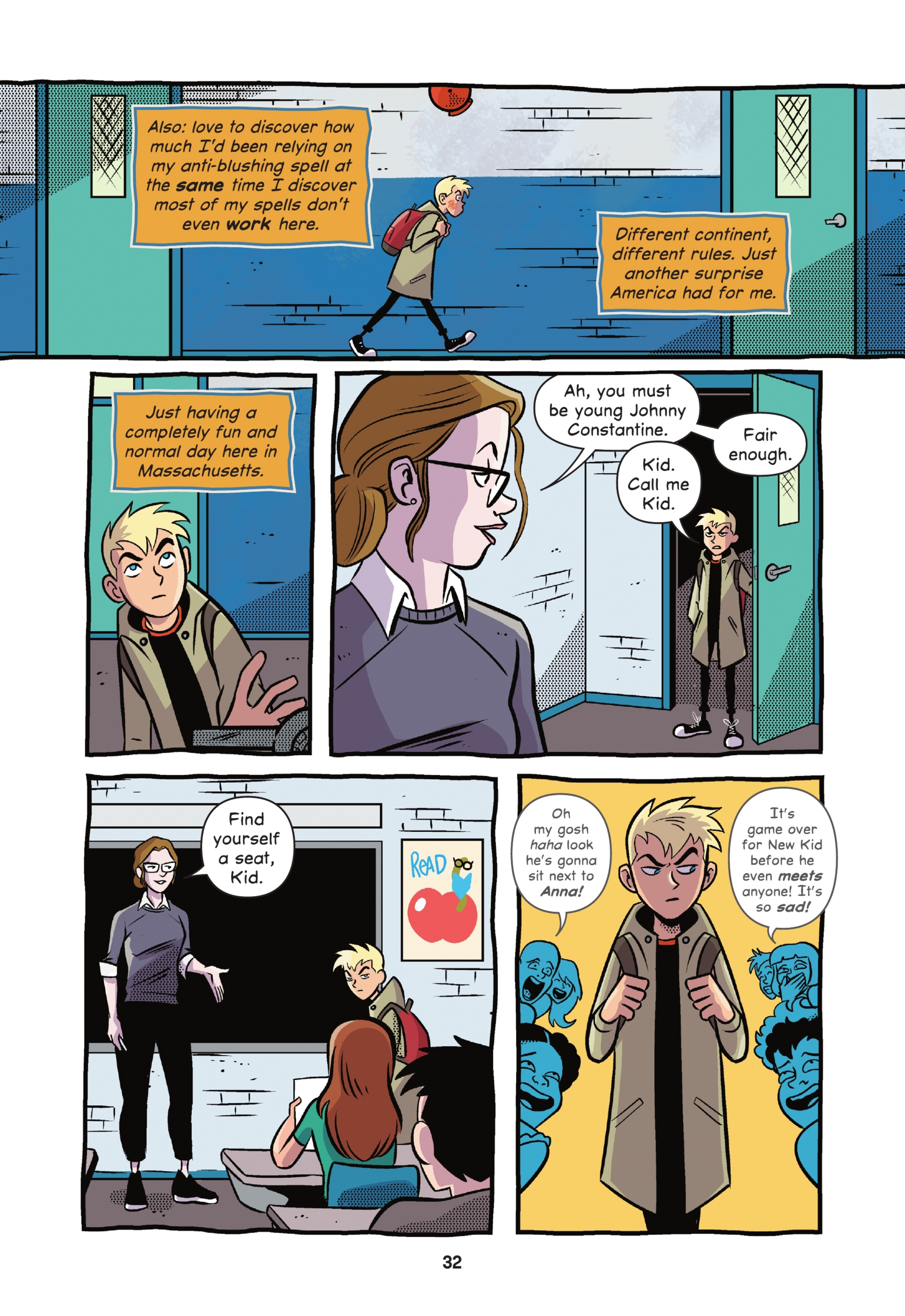 The Mystery of the Meanest Teacher: A Johnny Constantine (2021) issue 1 - Page 31