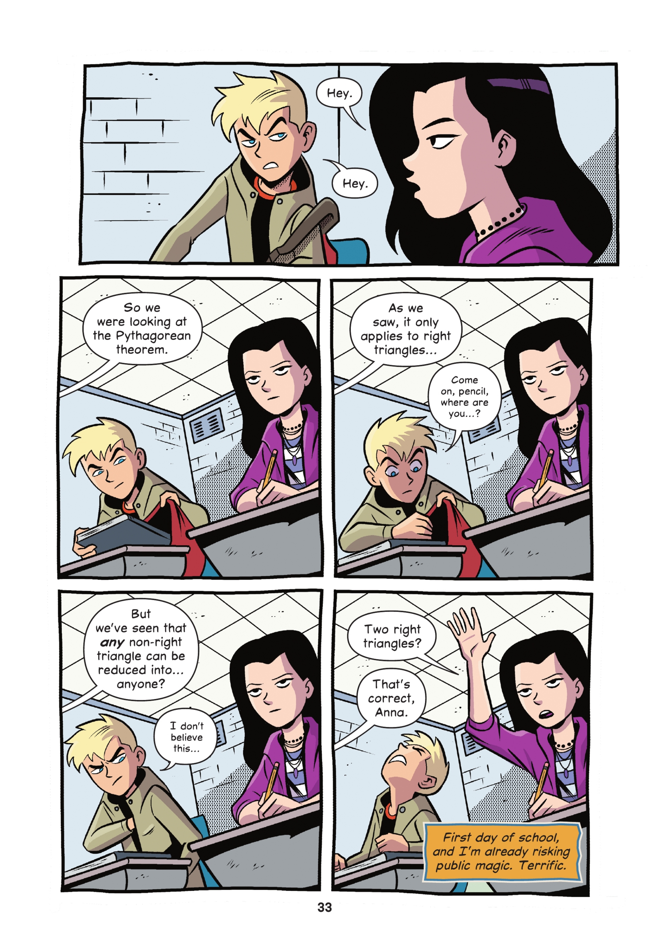 The Mystery of the Meanest Teacher: A Johnny Constantine (2021) issue 1 - Page 32