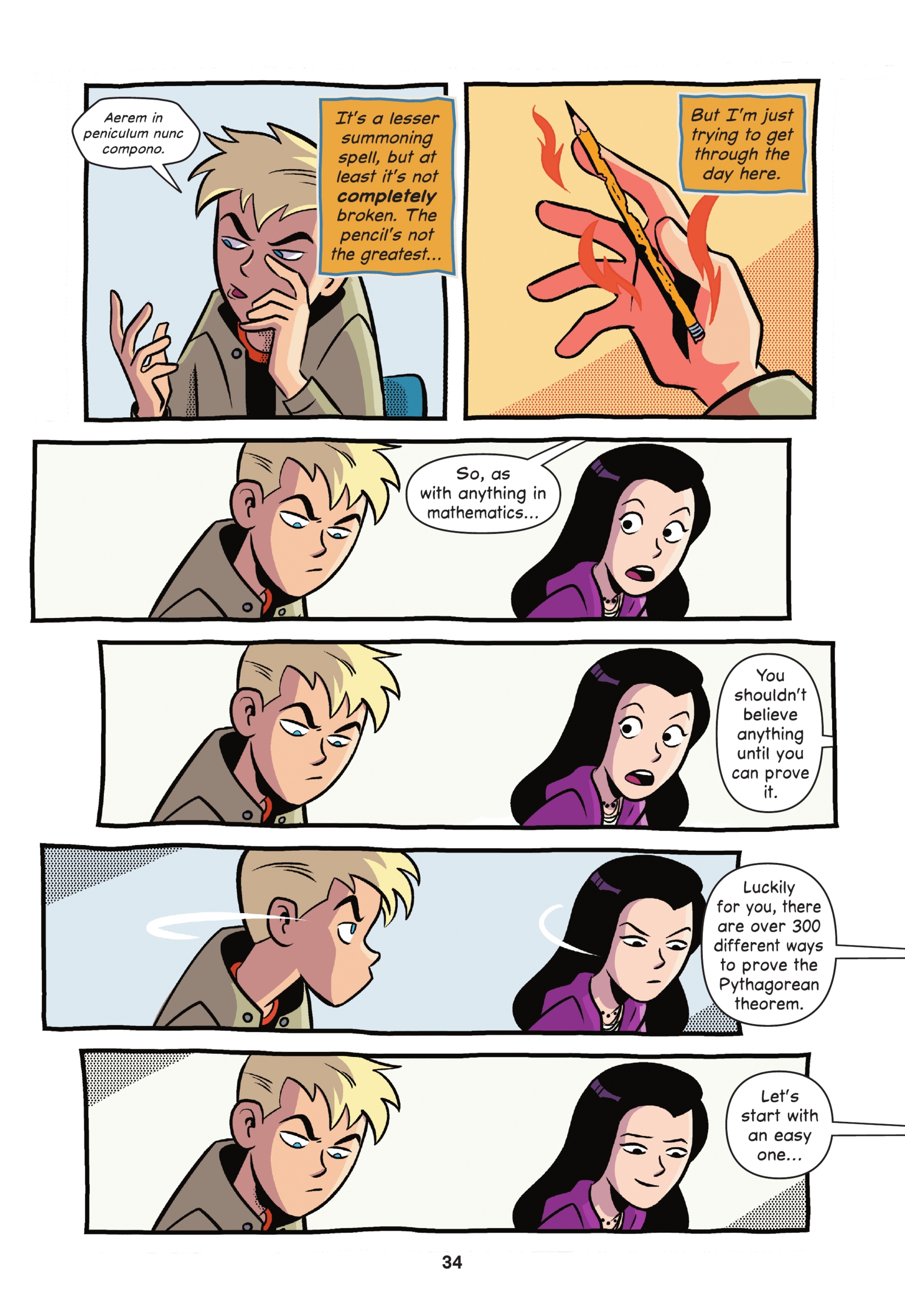 The Mystery of the Meanest Teacher: A Johnny Constantine (2021) issue 1 - Page 33