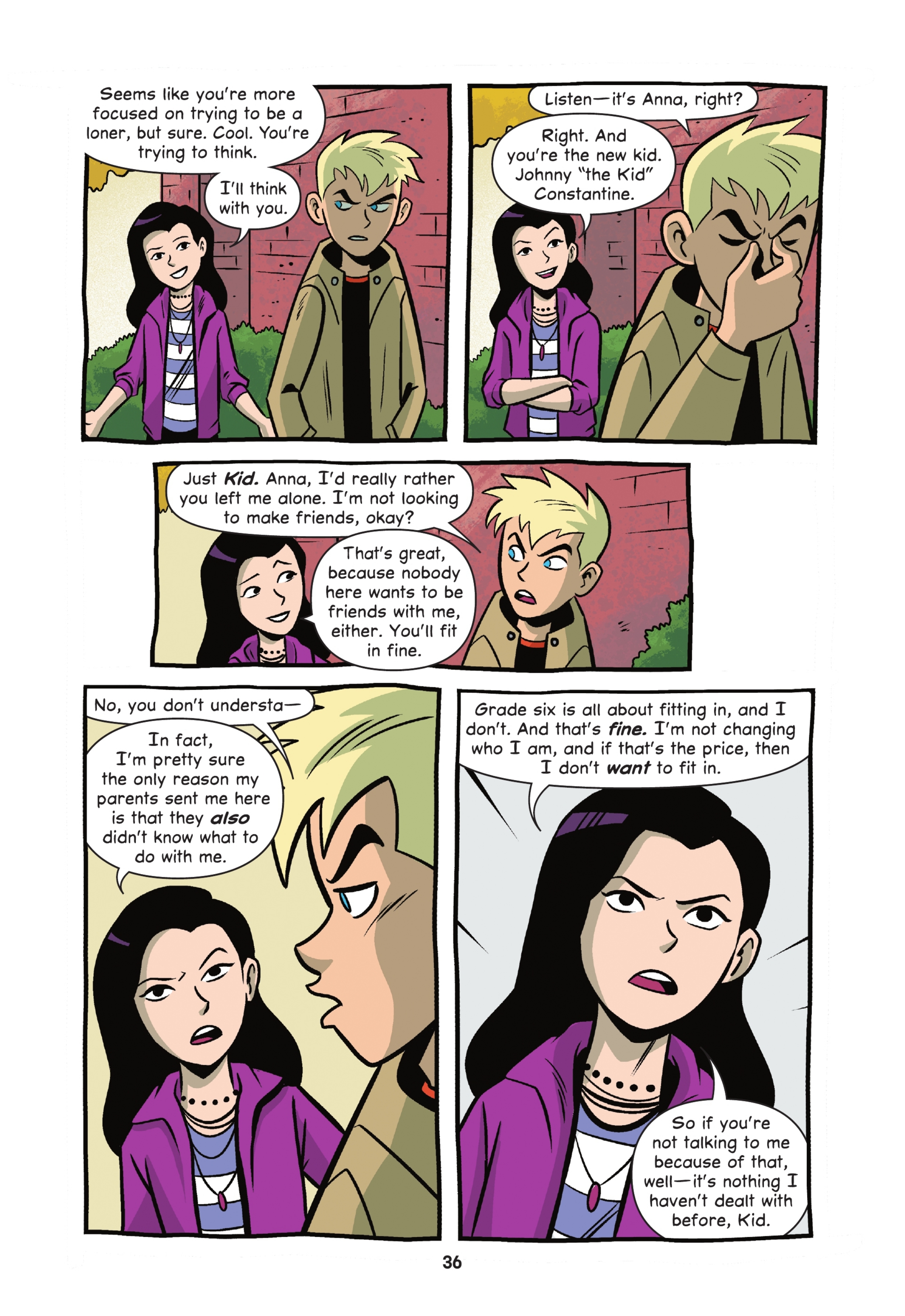 The Mystery of the Meanest Teacher: A Johnny Constantine (2021) issue 1 - Page 35