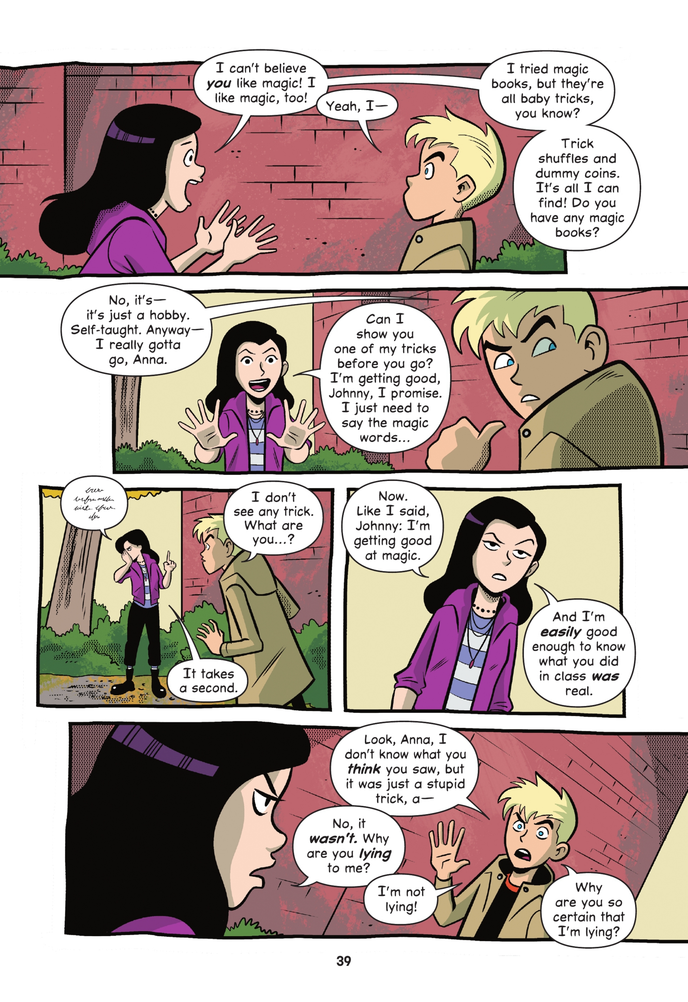 The Mystery of the Meanest Teacher: A Johnny Constantine (2021) issue 1 - Page 38