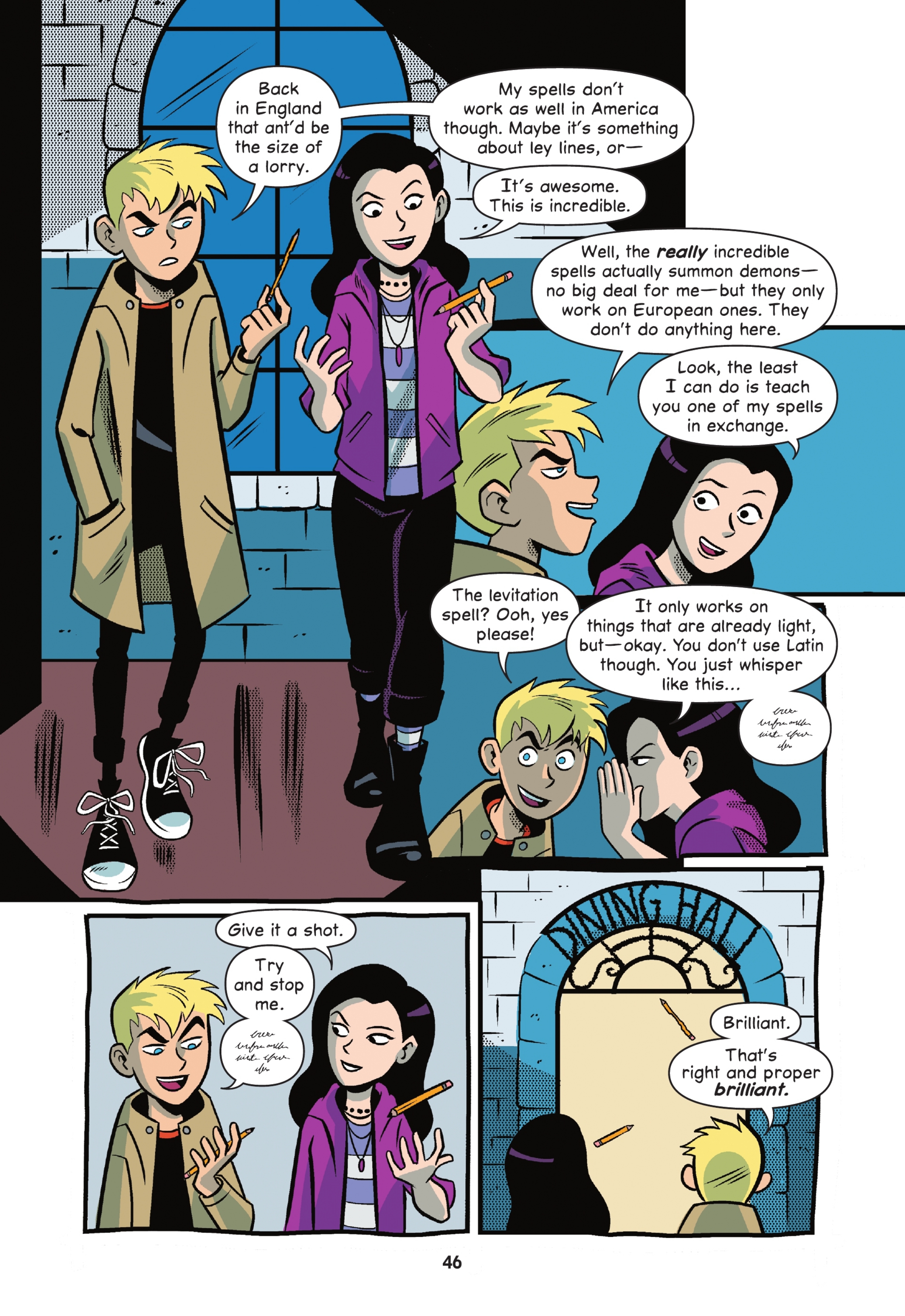 The Mystery of the Meanest Teacher: A Johnny Constantine (2021) issue 1 - Page 44