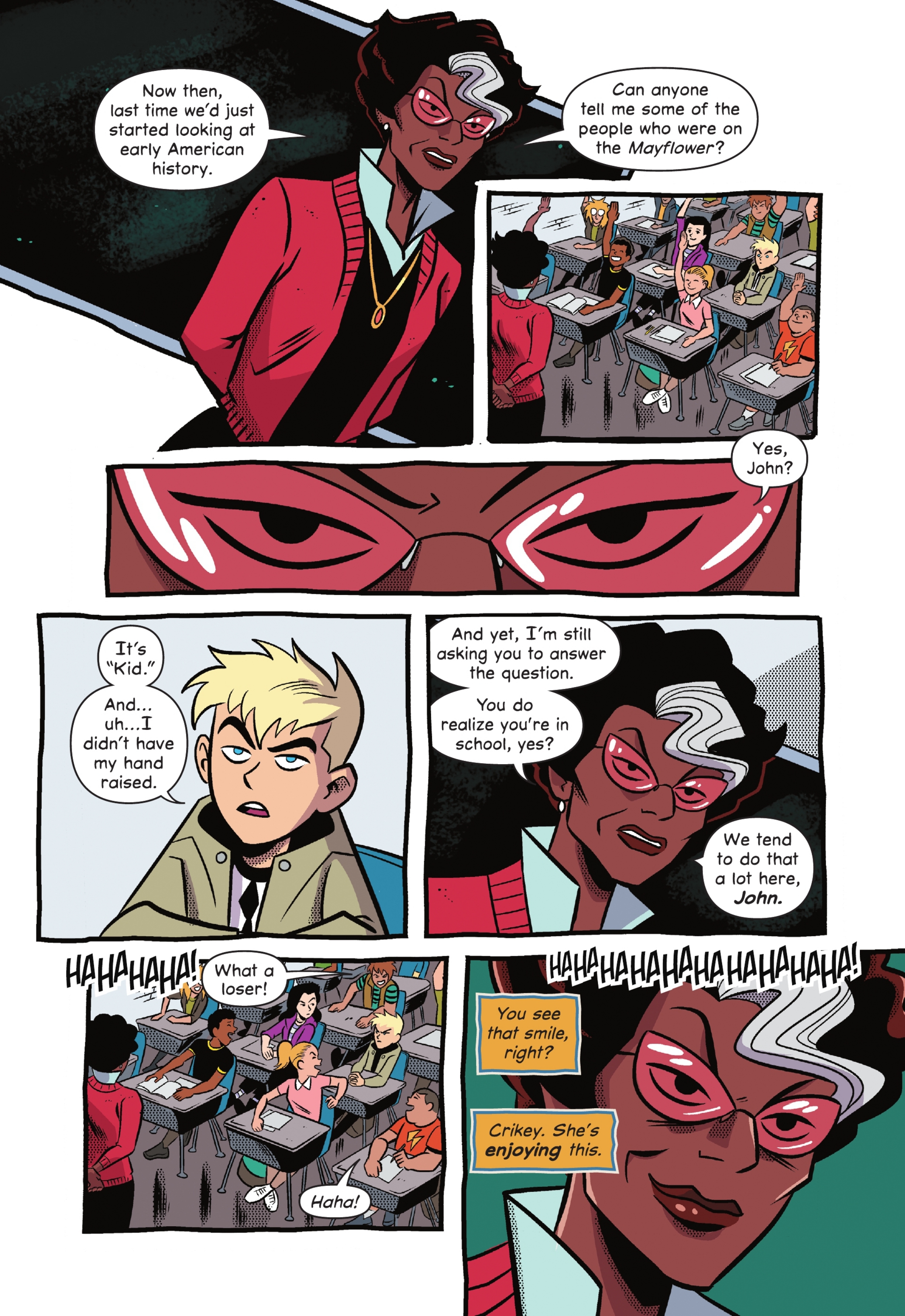 The Mystery of the Meanest Teacher: A Johnny Constantine (2021) issue 1 - Page 50