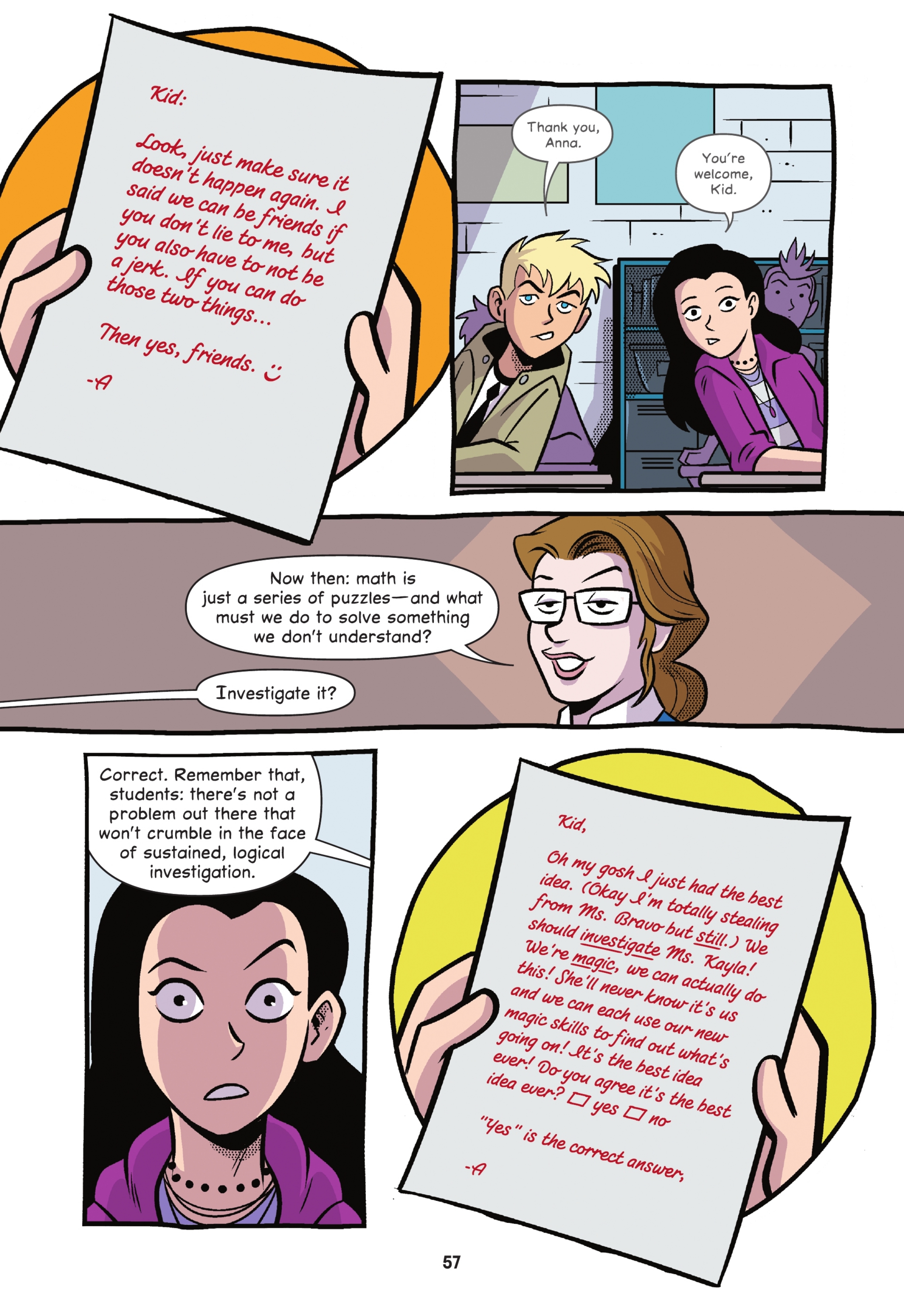 The Mystery of the Meanest Teacher: A Johnny Constantine (2021) issue 1 - Page 55