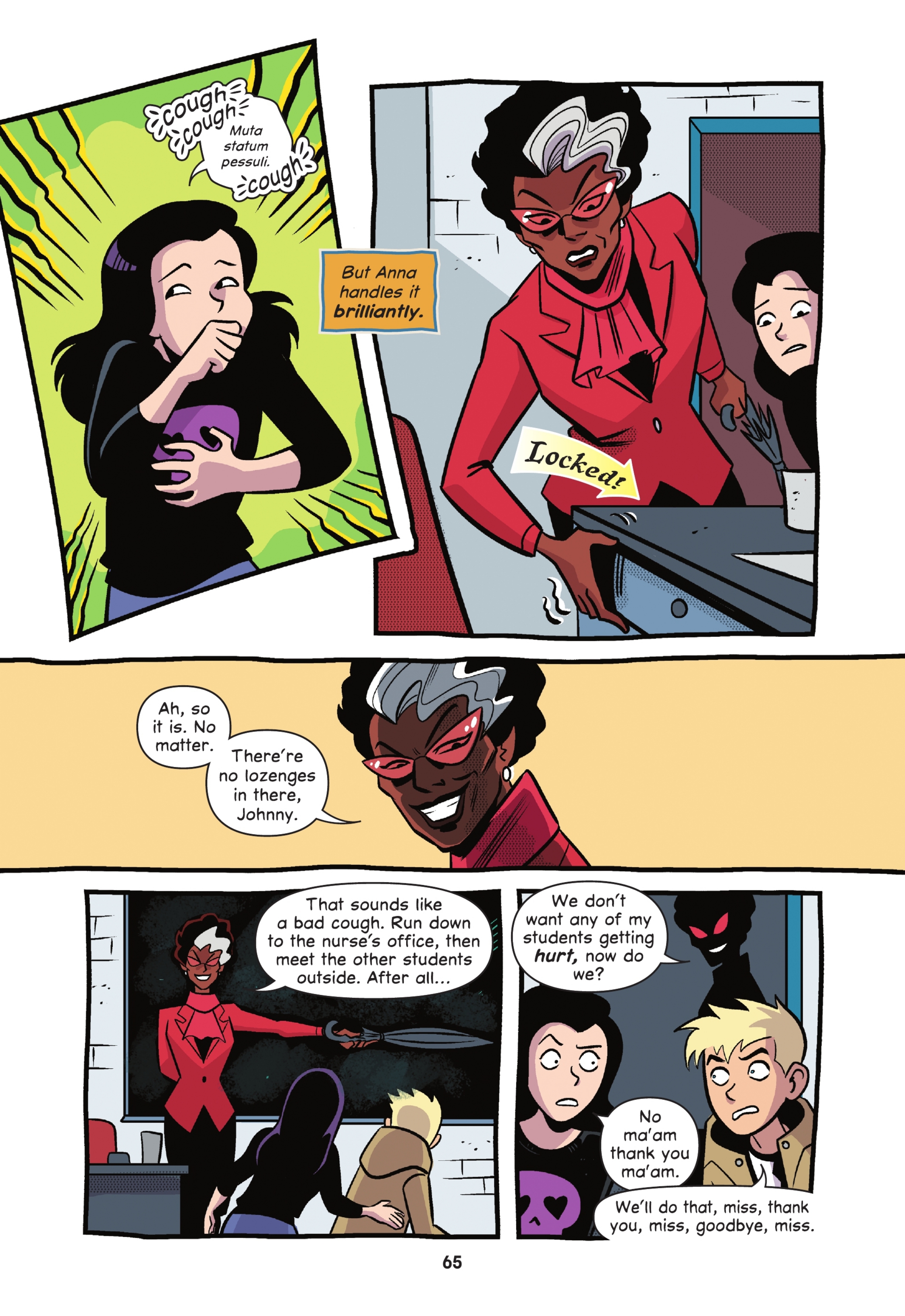 The Mystery of the Meanest Teacher: A Johnny Constantine (2021) issue 1 - Page 63