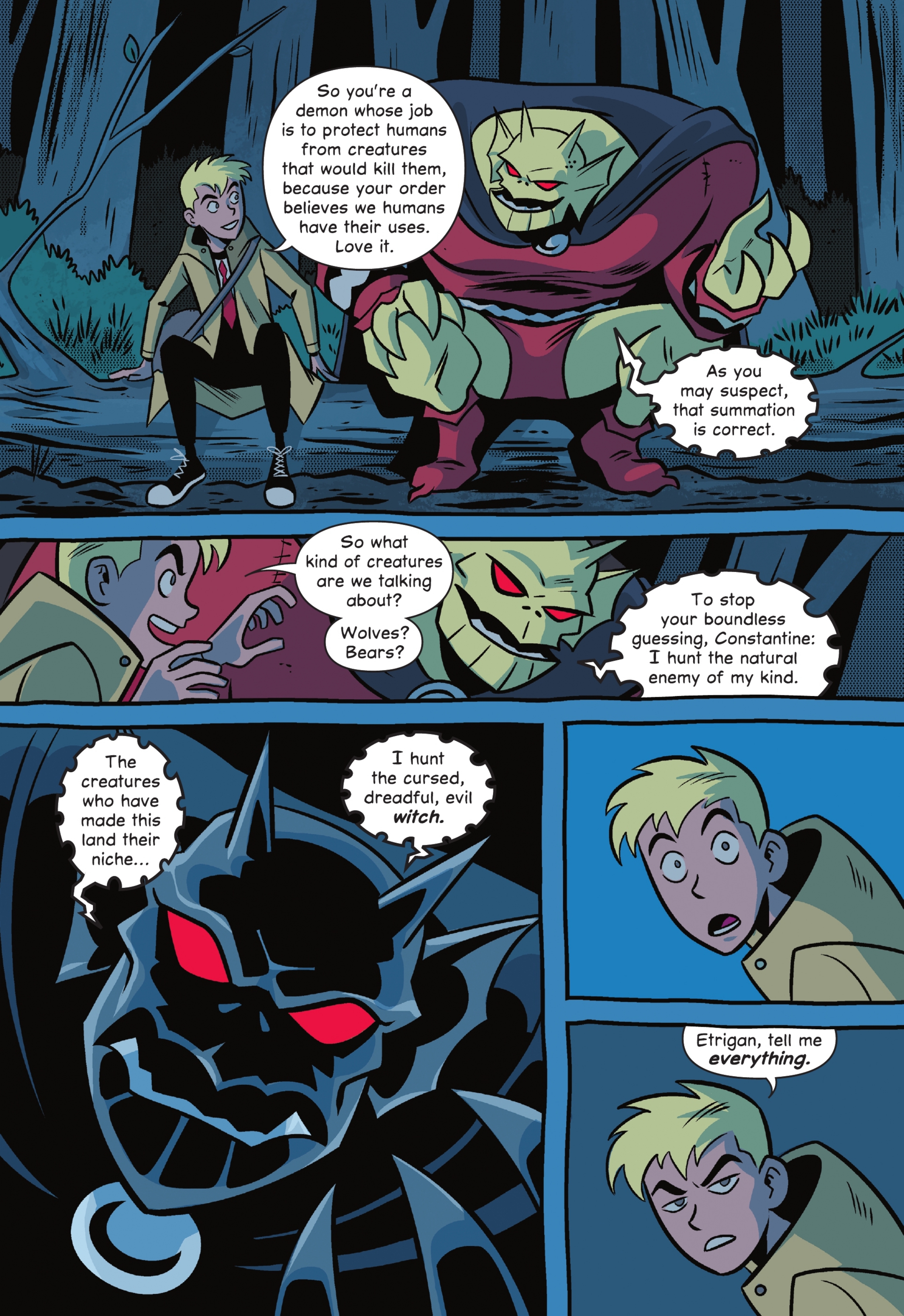 The Mystery of the Meanest Teacher: A Johnny Constantine (2021) issue 1 - Page 84