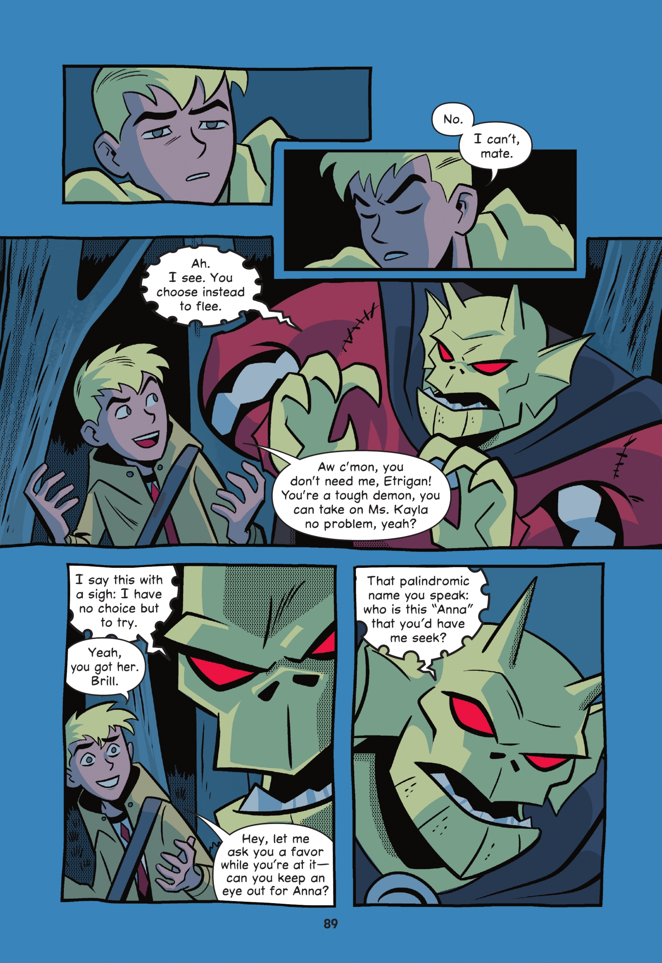 The Mystery of the Meanest Teacher: A Johnny Constantine (2021) issue 1 - Page 87