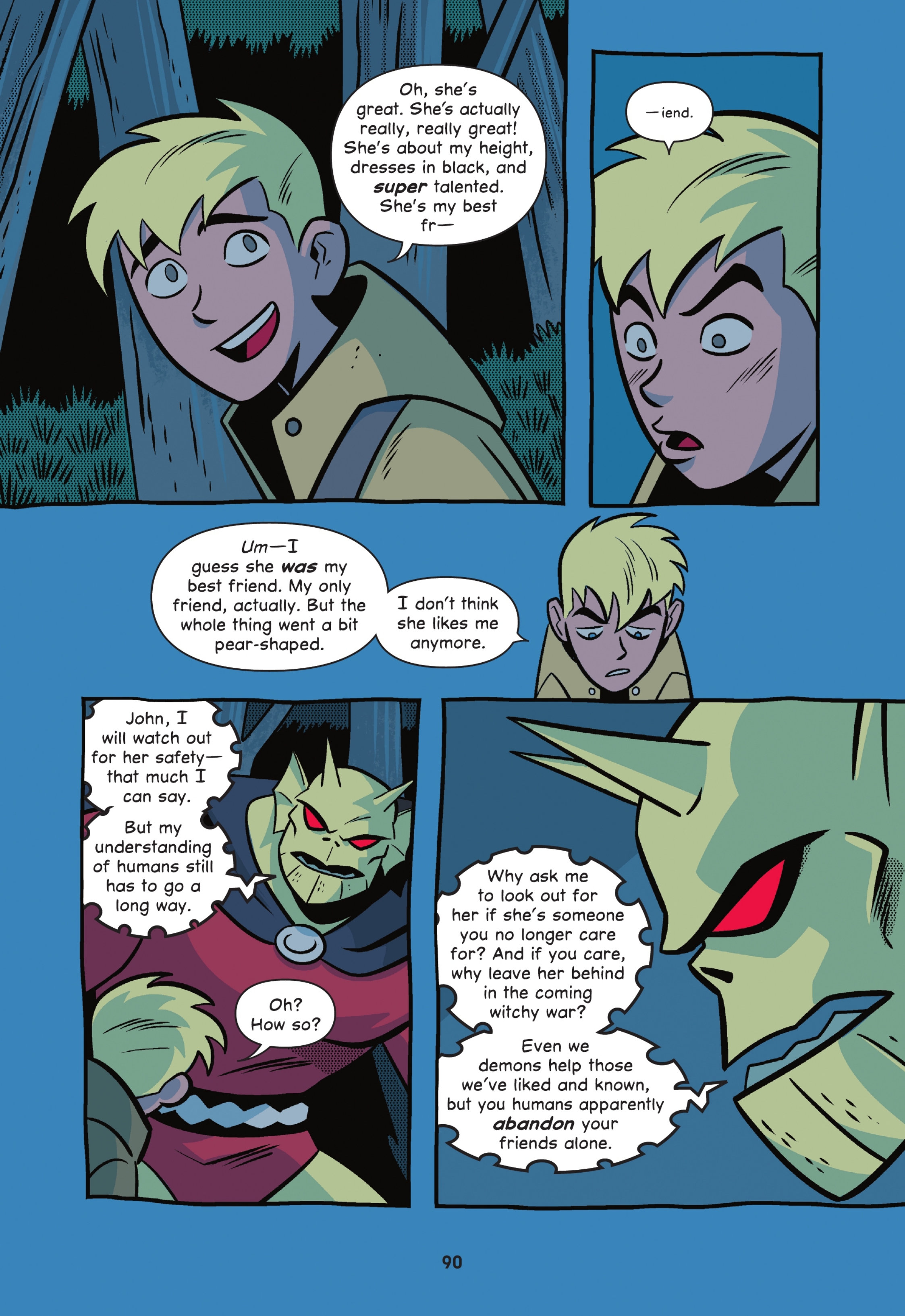 The Mystery of the Meanest Teacher: A Johnny Constantine (2021) issue 1 - Page 88