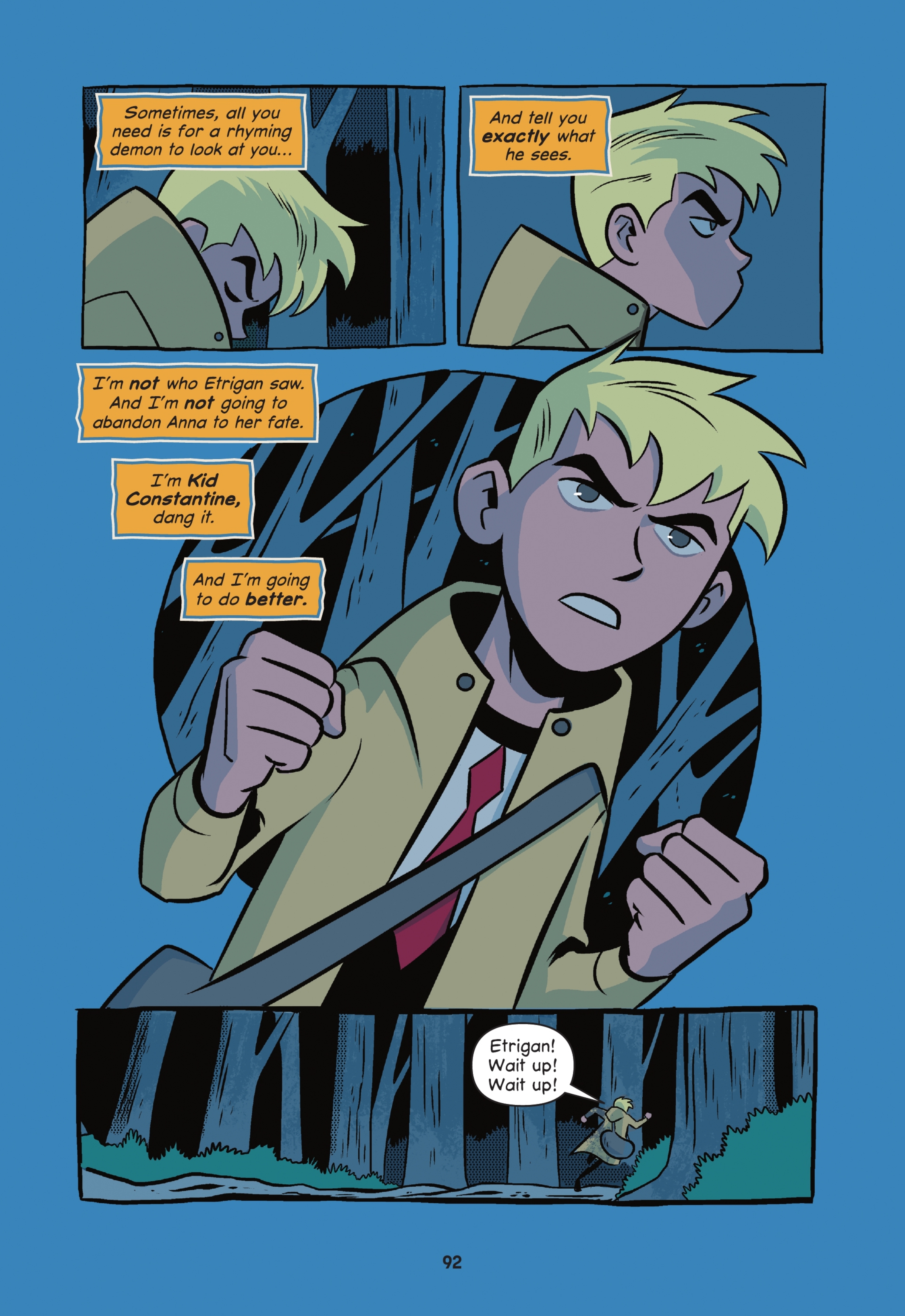 The Mystery of the Meanest Teacher: A Johnny Constantine (2021) issue 1 - Page 90