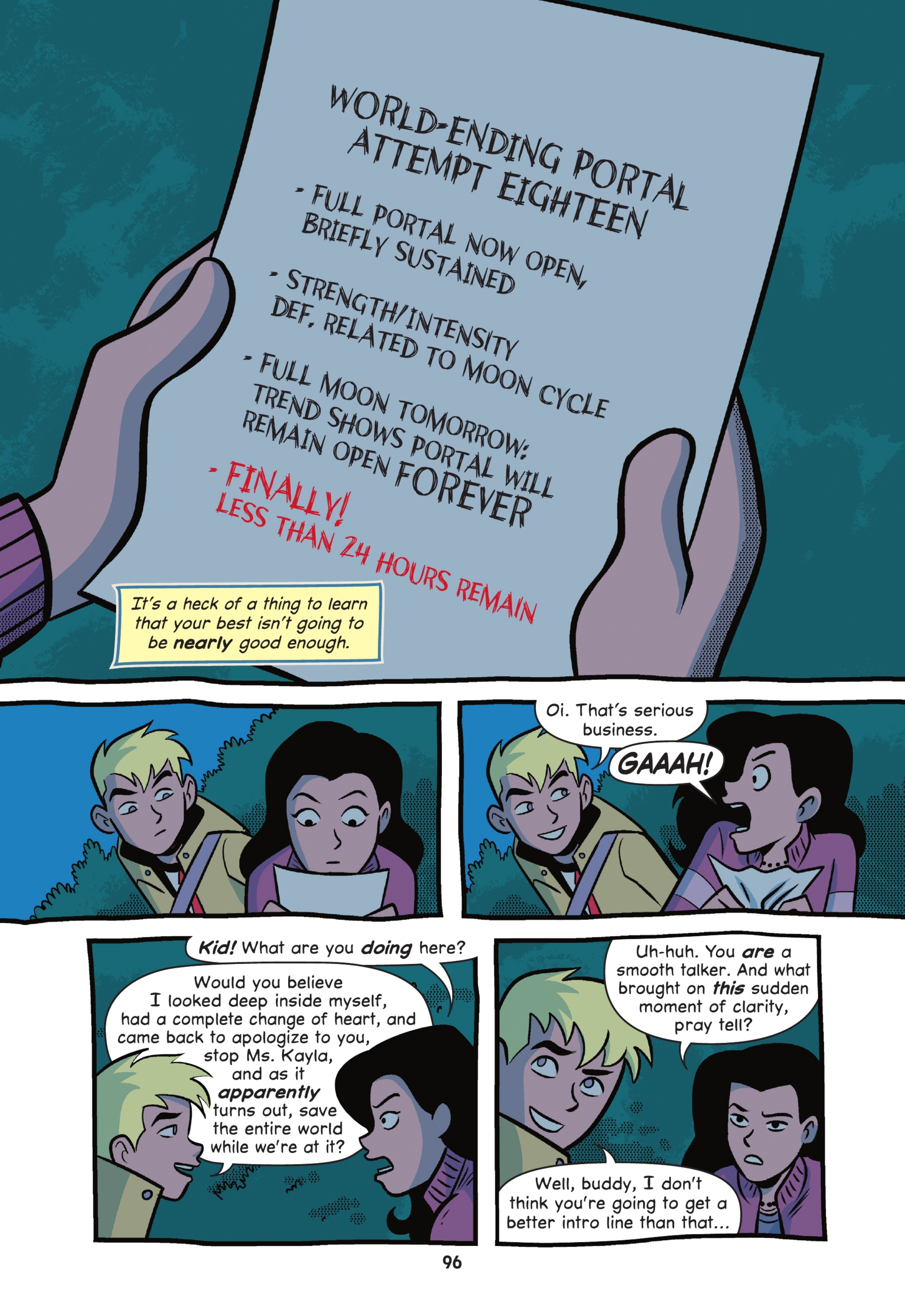 The Mystery of the Meanest Teacher: A Johnny Constantine (2021) issue 1 - Page 94