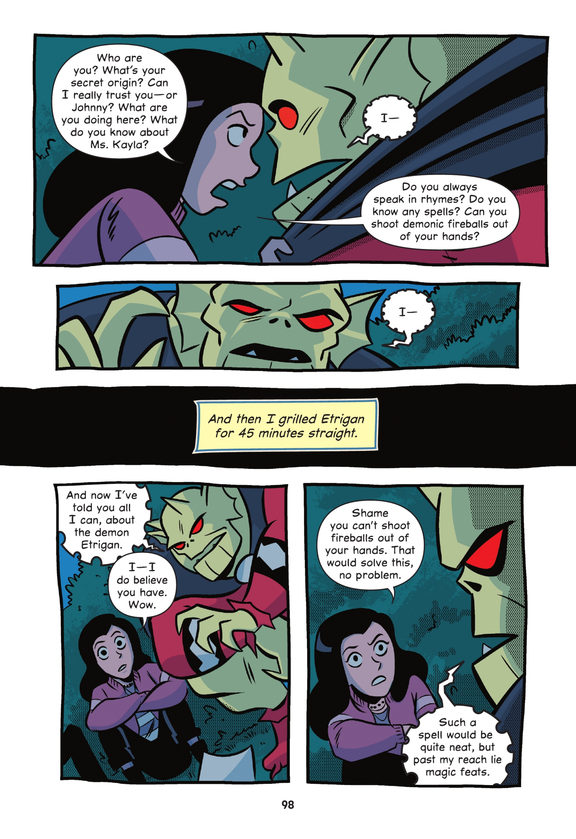 The Mystery of the Meanest Teacher: A Johnny Constantine (2021) issue 1 - Page 96