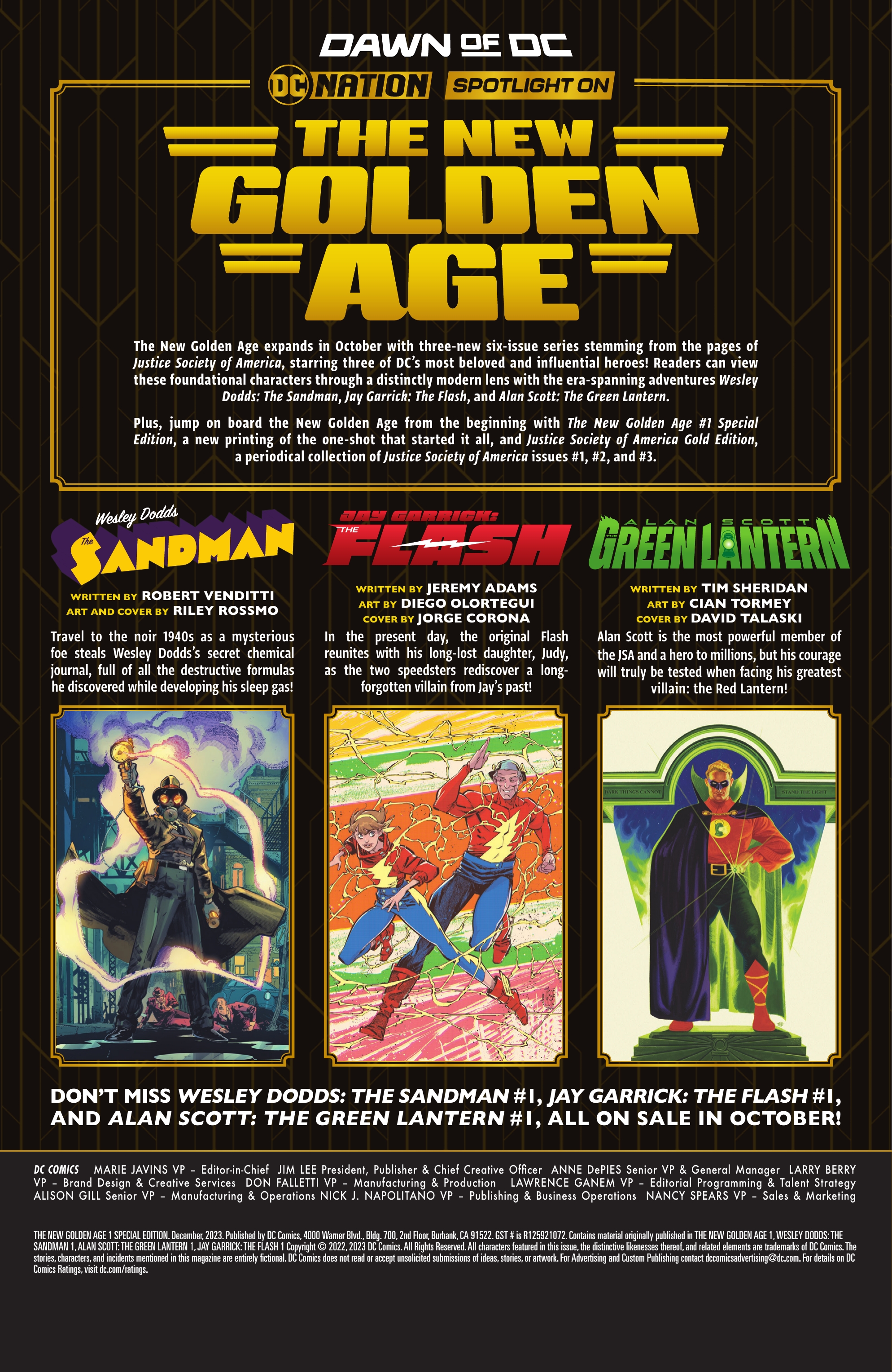 The New Golden Age: Special Edition (2023-) issue 1 - Page 68