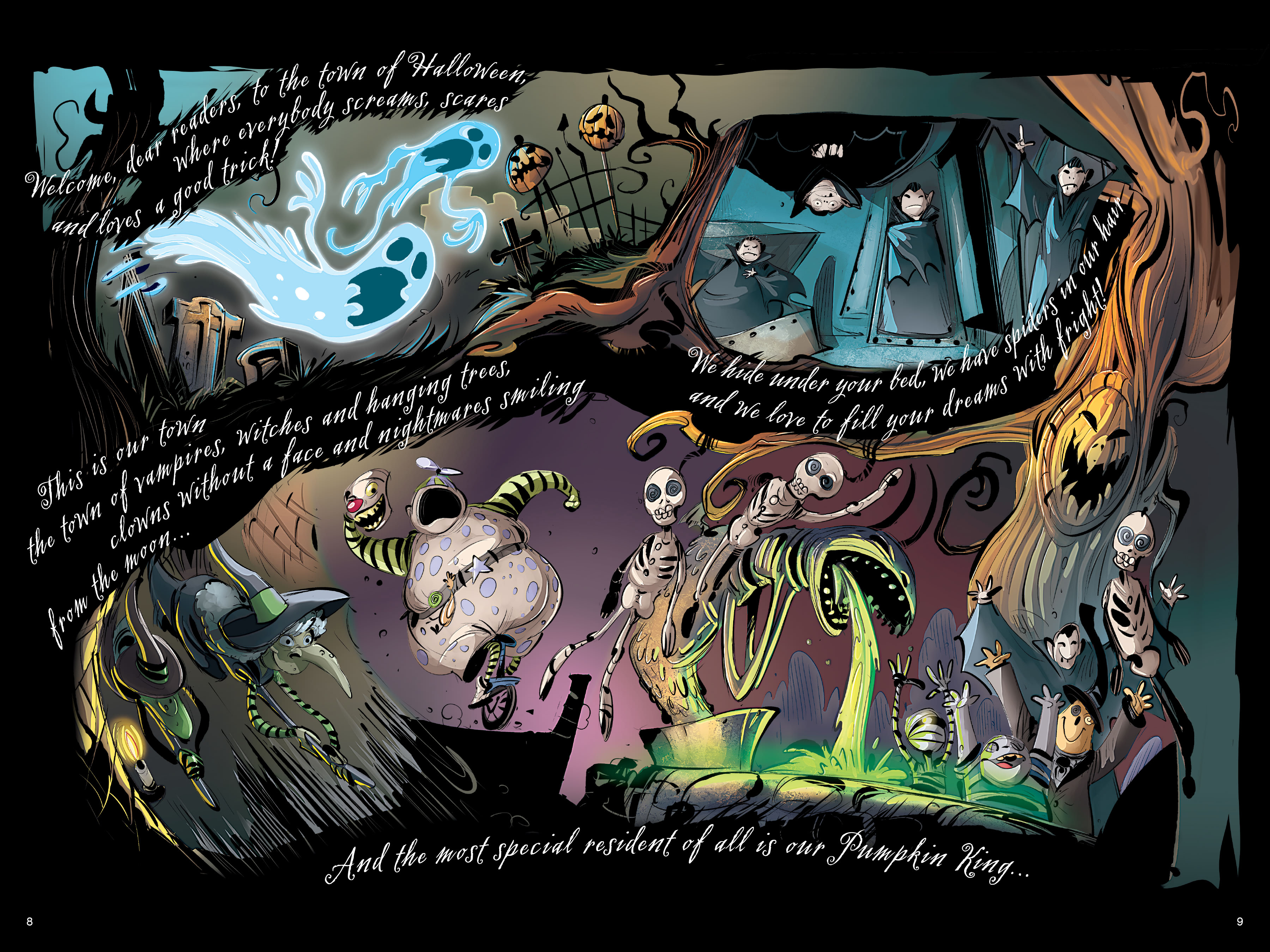 The Nightmare Before Christmas: The Story of the Movie in Comics (2020) issue 1 - Page 9