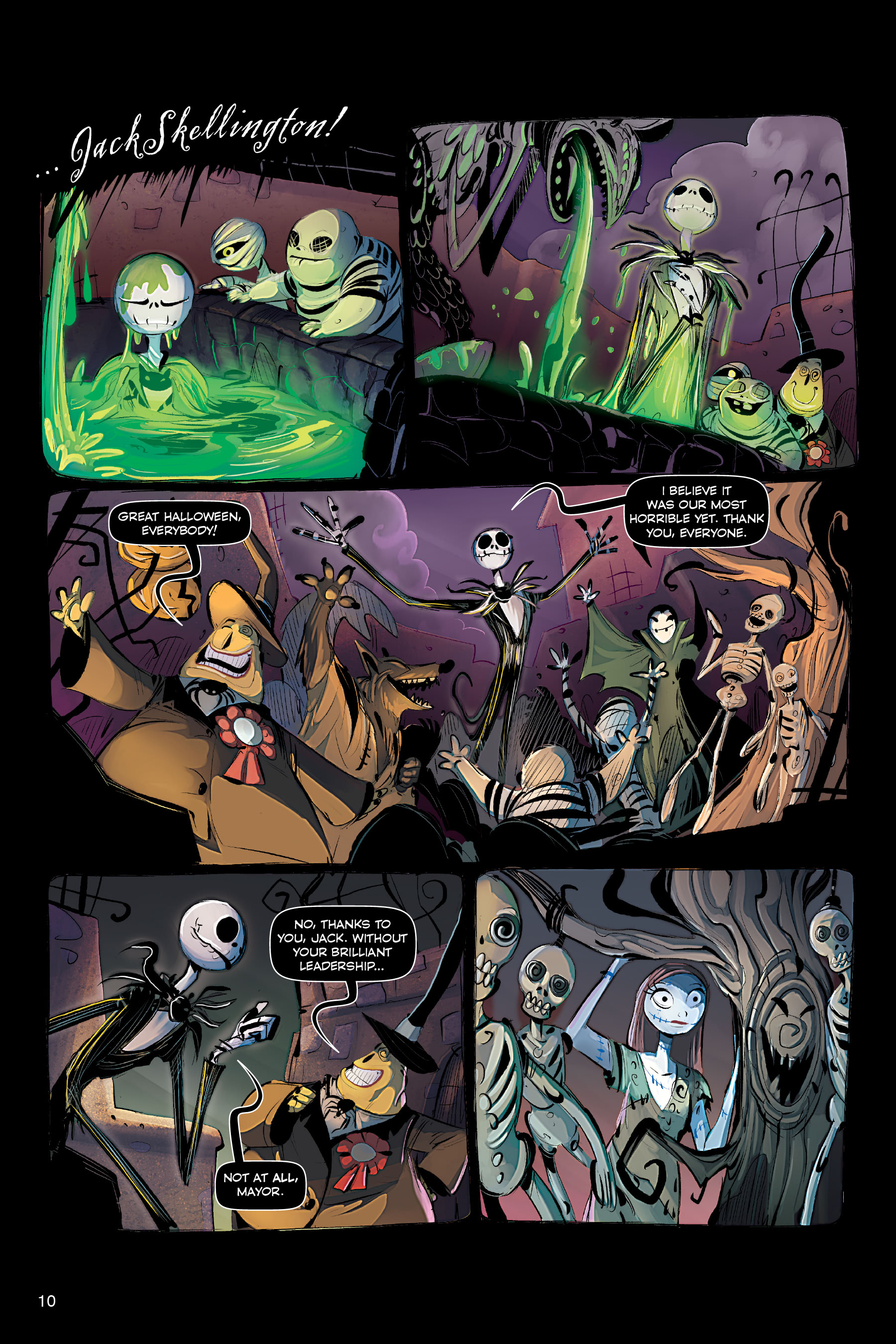 The Nightmare Before Christmas: The Story of the Movie in Comics (2020) issue 1 - Page 10