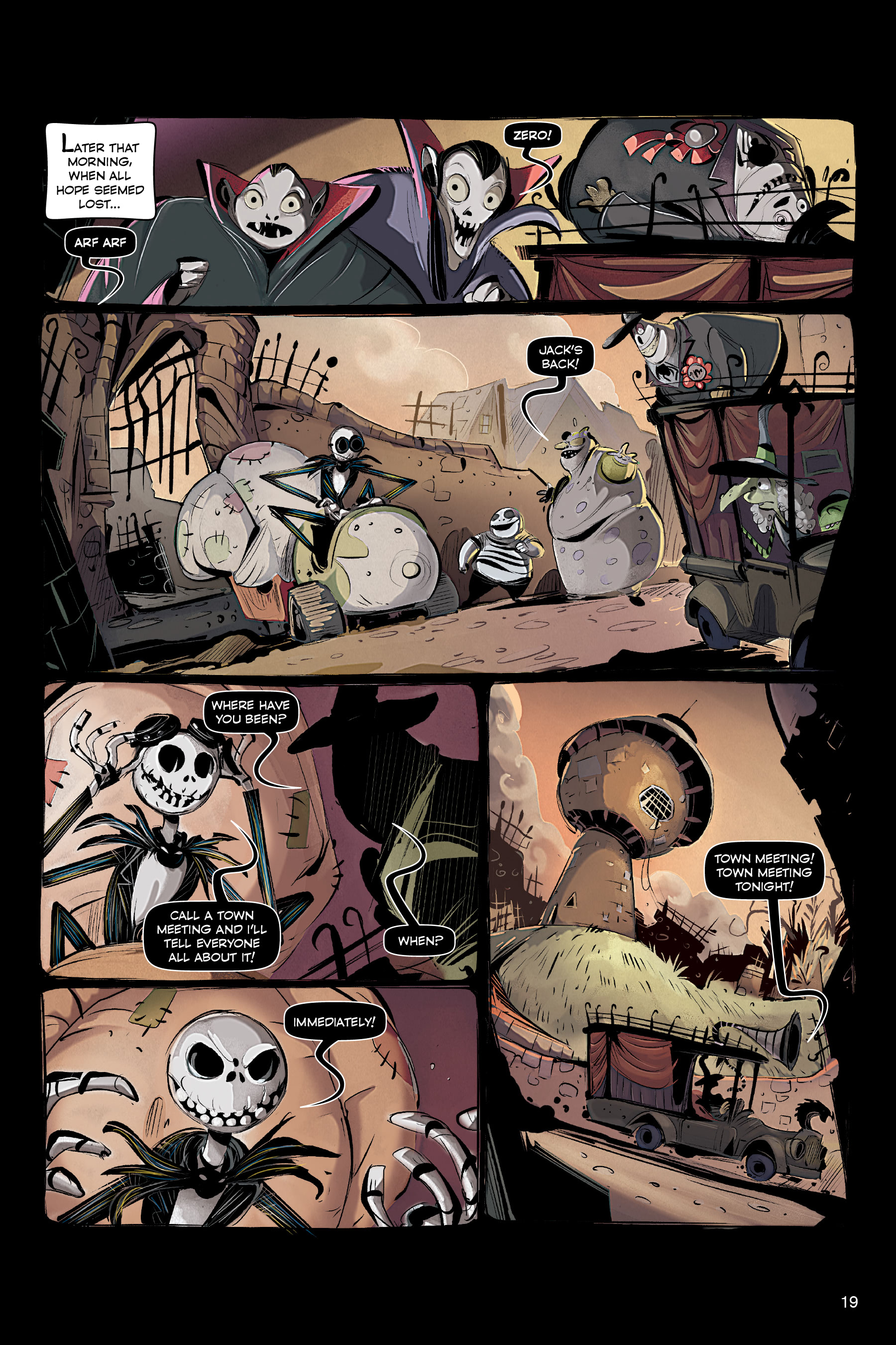 The Nightmare Before Christmas: The Story of the Movie in Comics (2020) issue 1 - Page 18