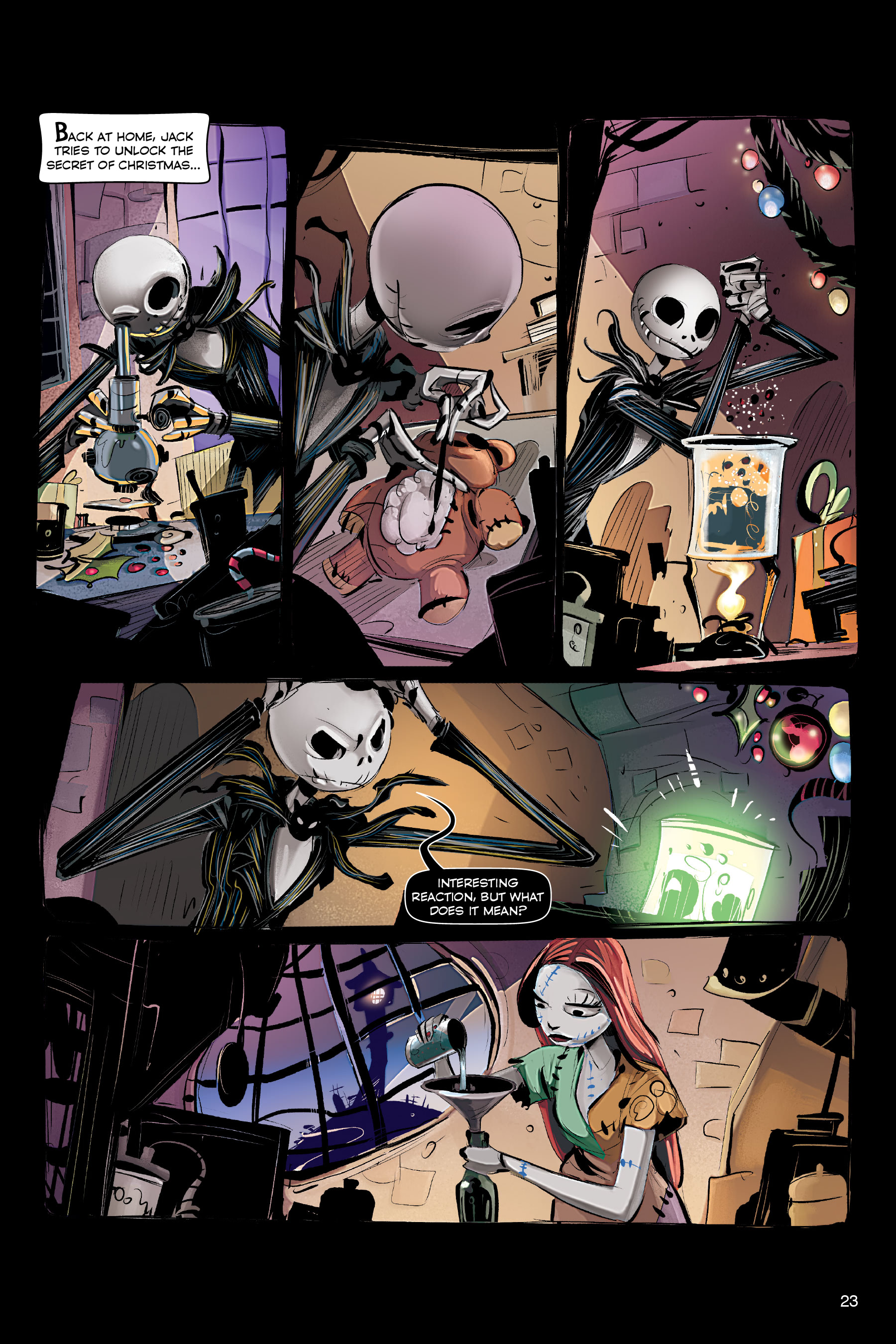 The Nightmare Before Christmas: The Story of the Movie in Comics (2020) issue 1 - Page 22