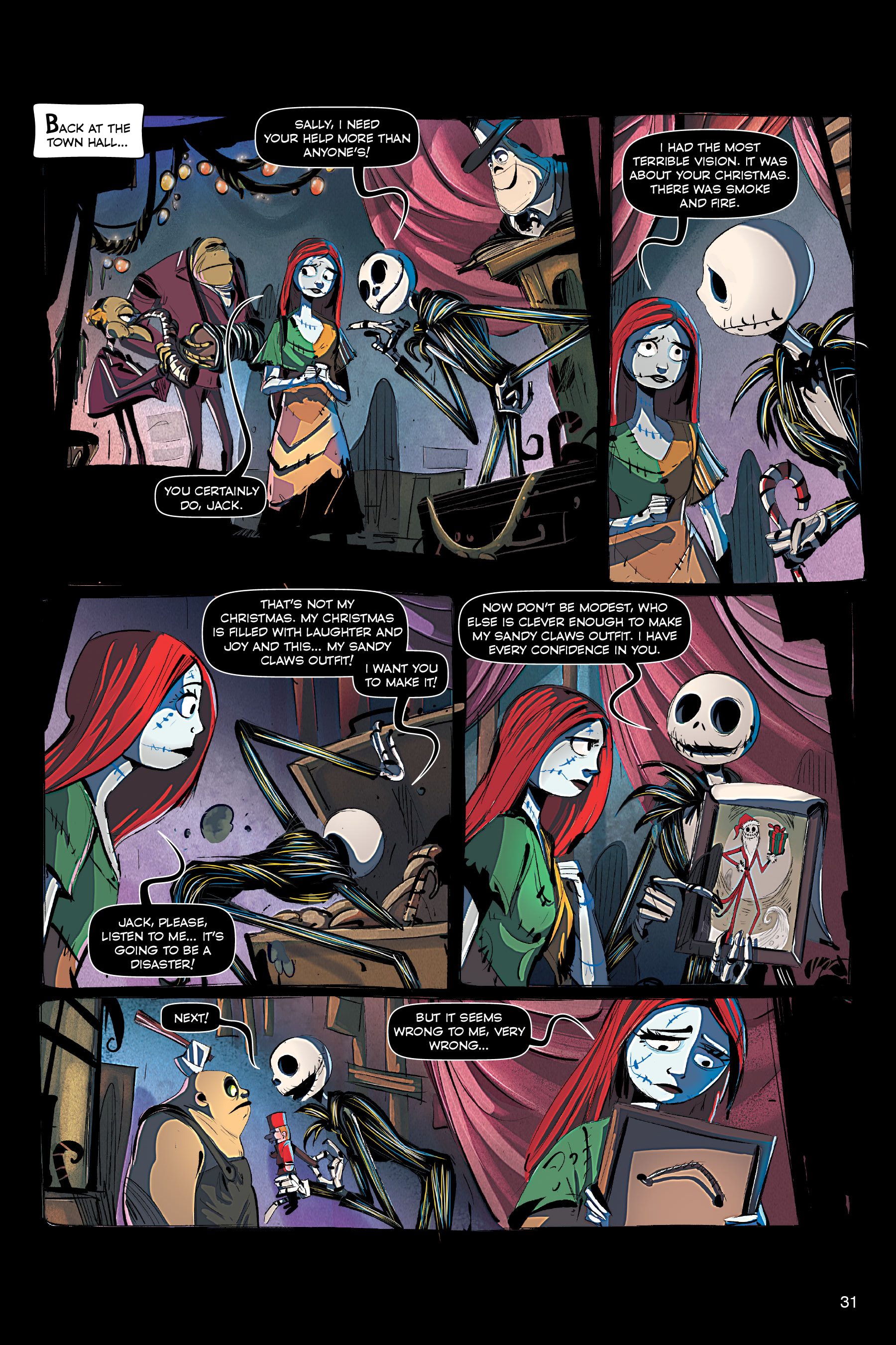 The Nightmare Before Christmas: The Story of the Movie in Comics (2020) issue 1 - Page 30