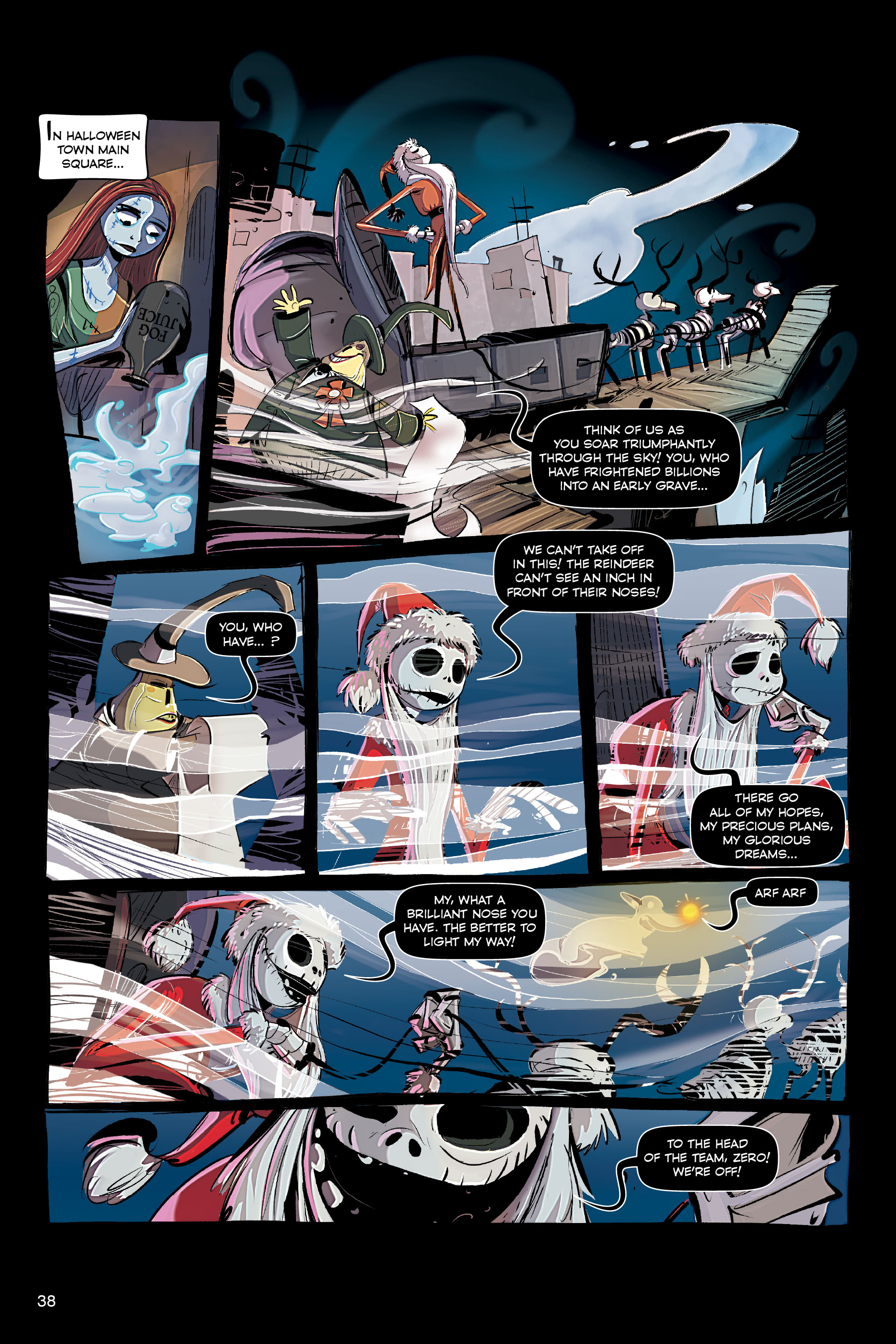 The Nightmare Before Christmas: The Story of the Movie in Comics (2020) issue 1 - Page 37