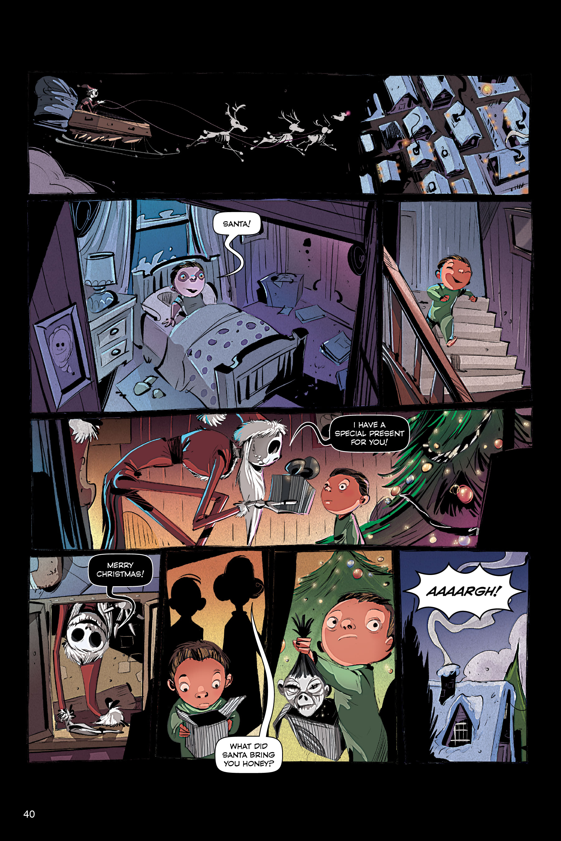 The Nightmare Before Christmas The Story of the Movie in Comics (2020