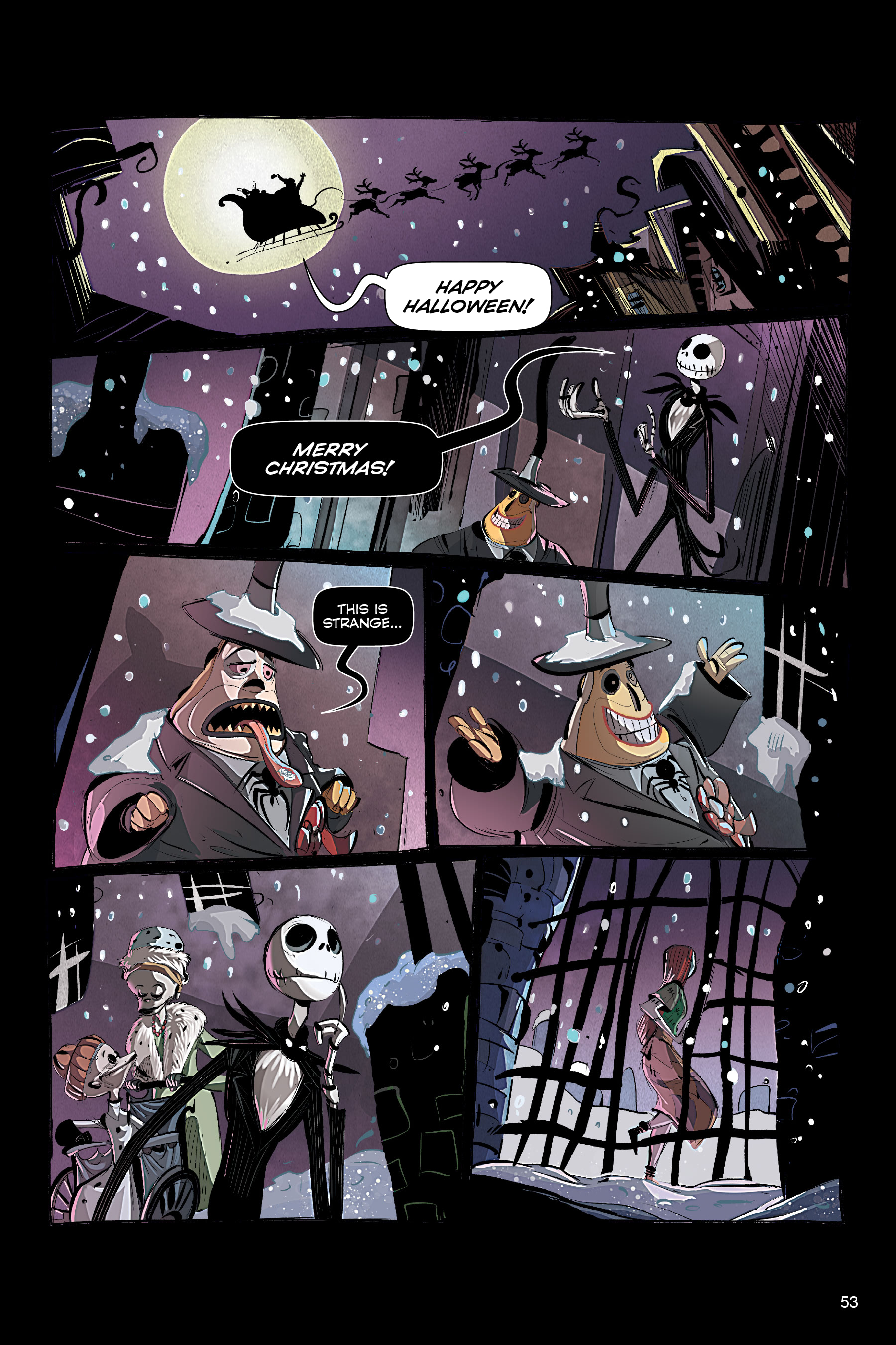 The Nightmare Before Christmas: The Story of the Movie in Comics (2020) issue 1 - Page 52