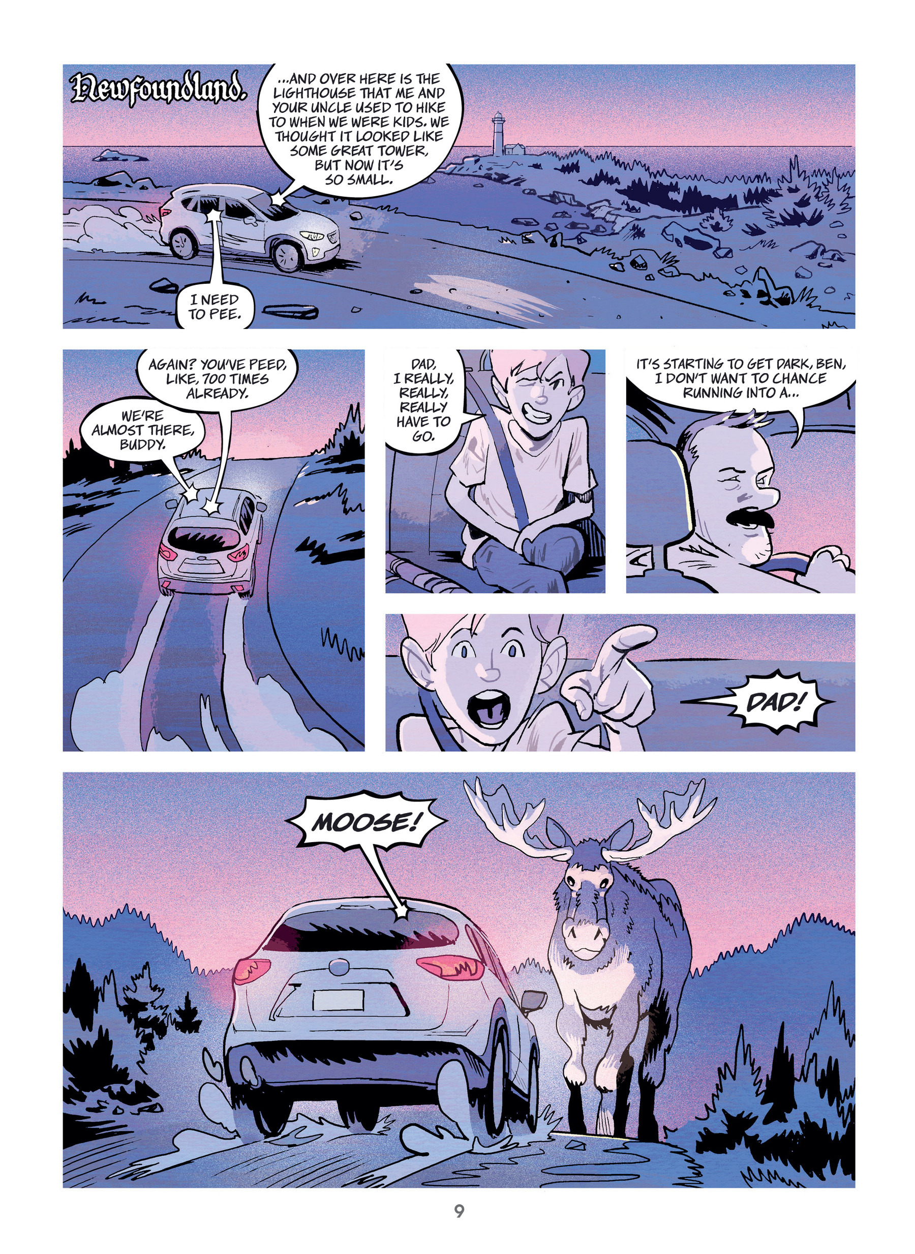 <{ $series->title }} issue 1 - Page 9