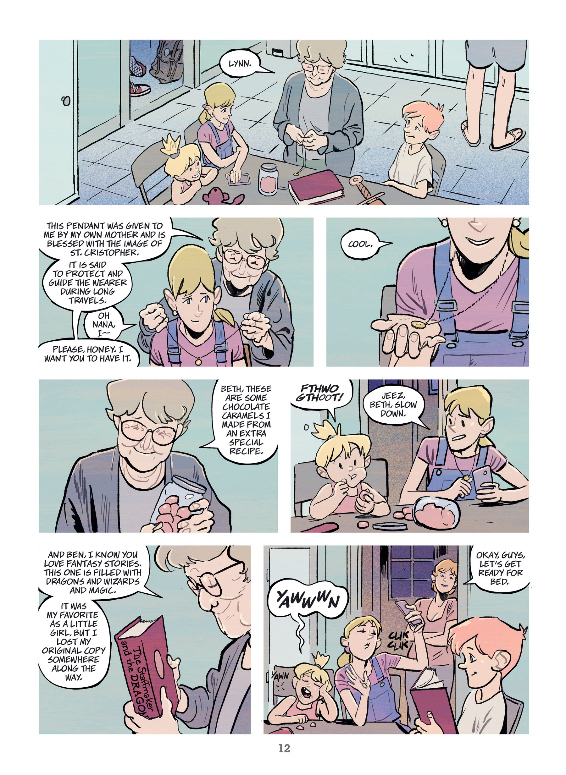 <{ $series->title }} issue 1 - Page 12