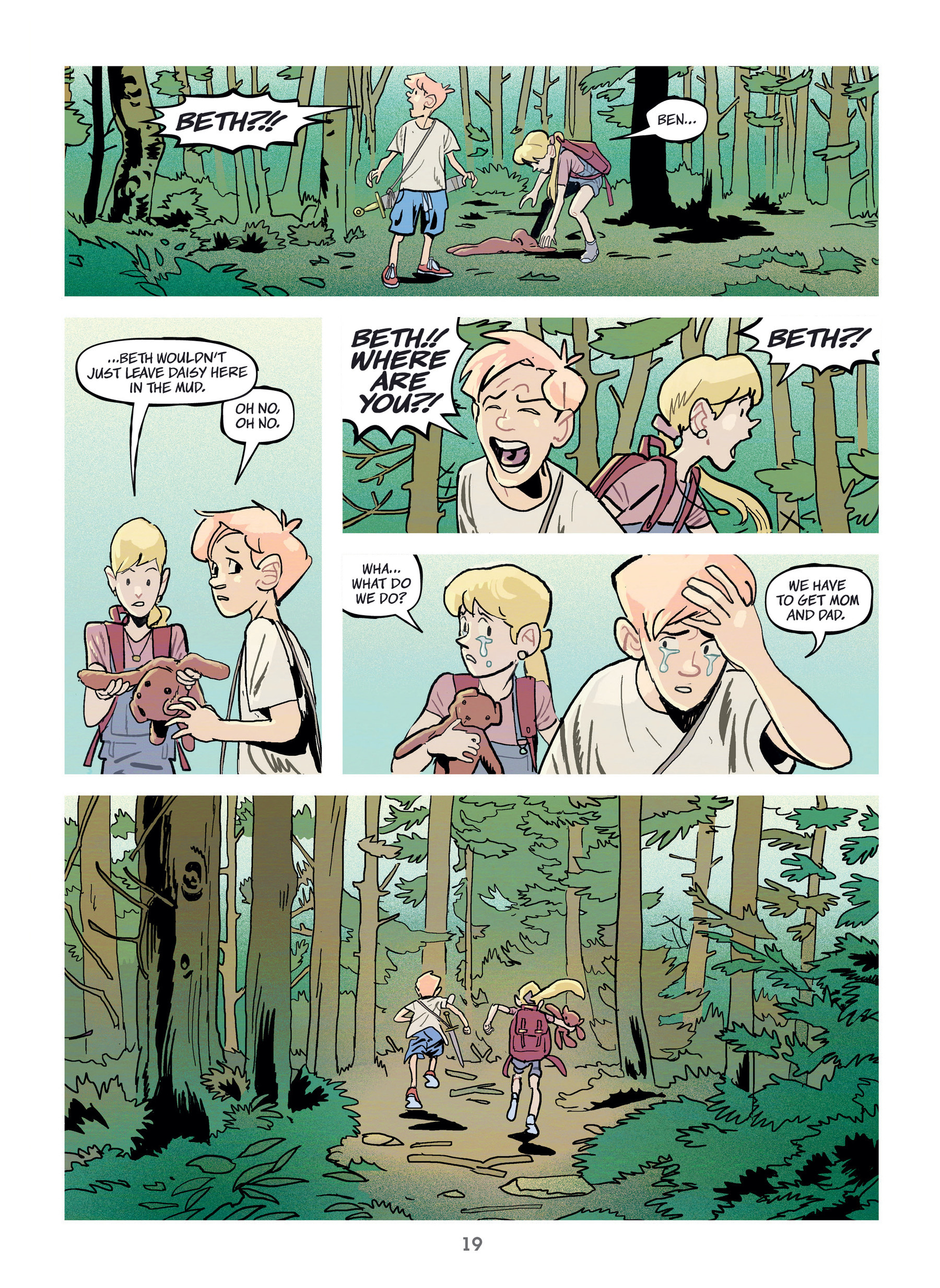 <{ $series->title }} issue 1 - Page 19