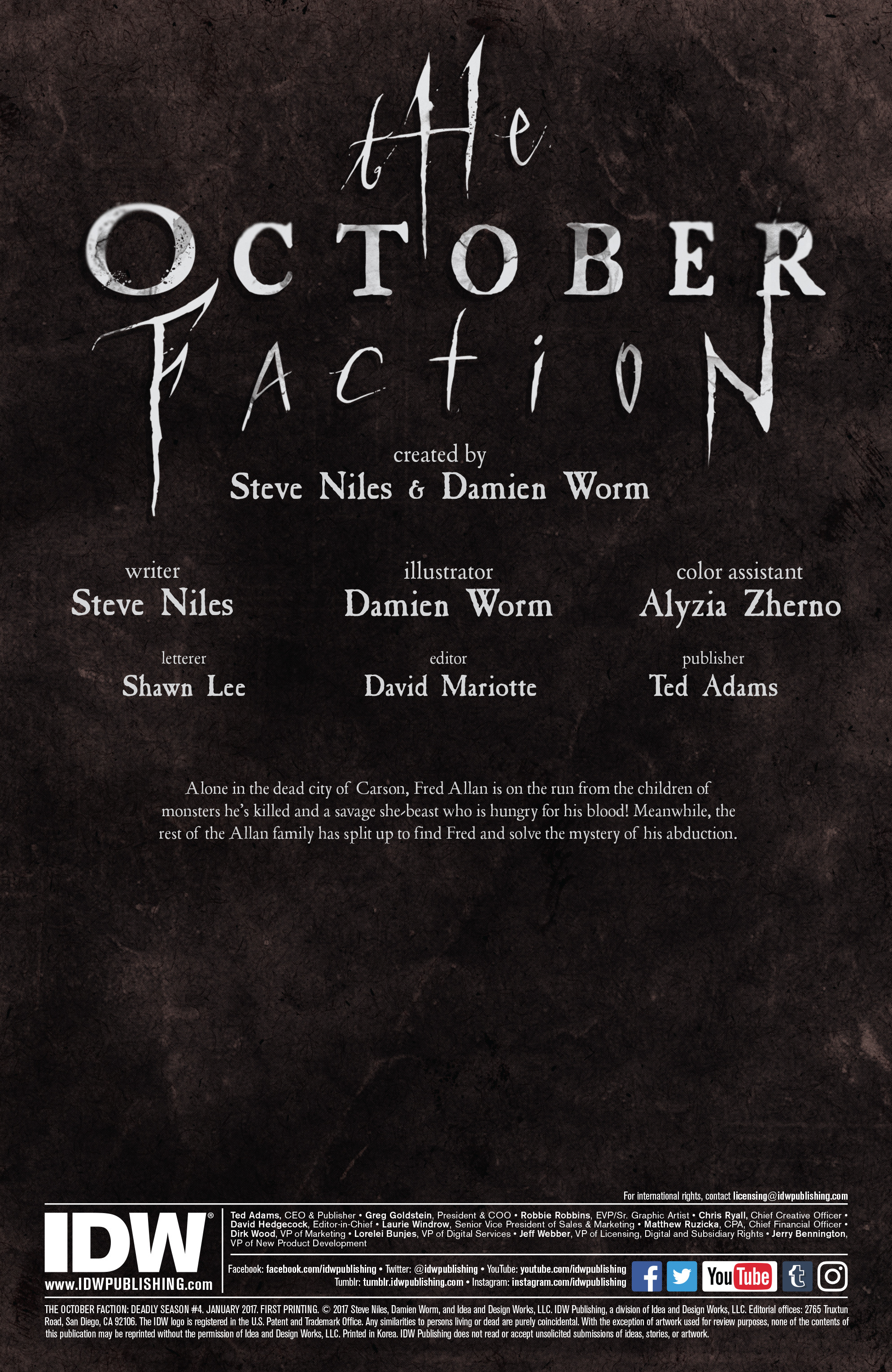 The October Faction: Deadly Season (2016-): Chapter 4 - Page 2
