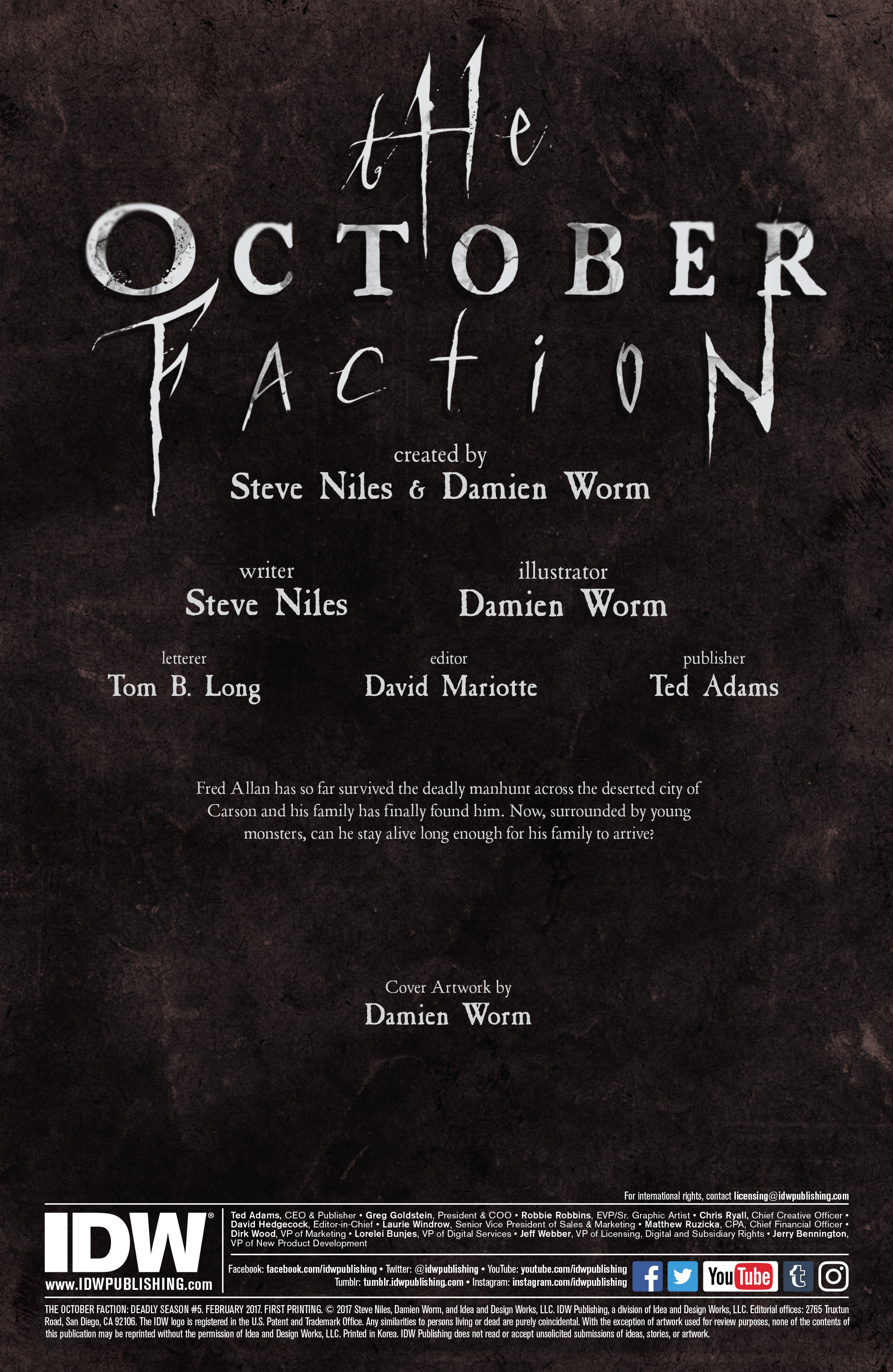 The October Faction: Deadly Season (2016-): Chapter 5 - Page 2