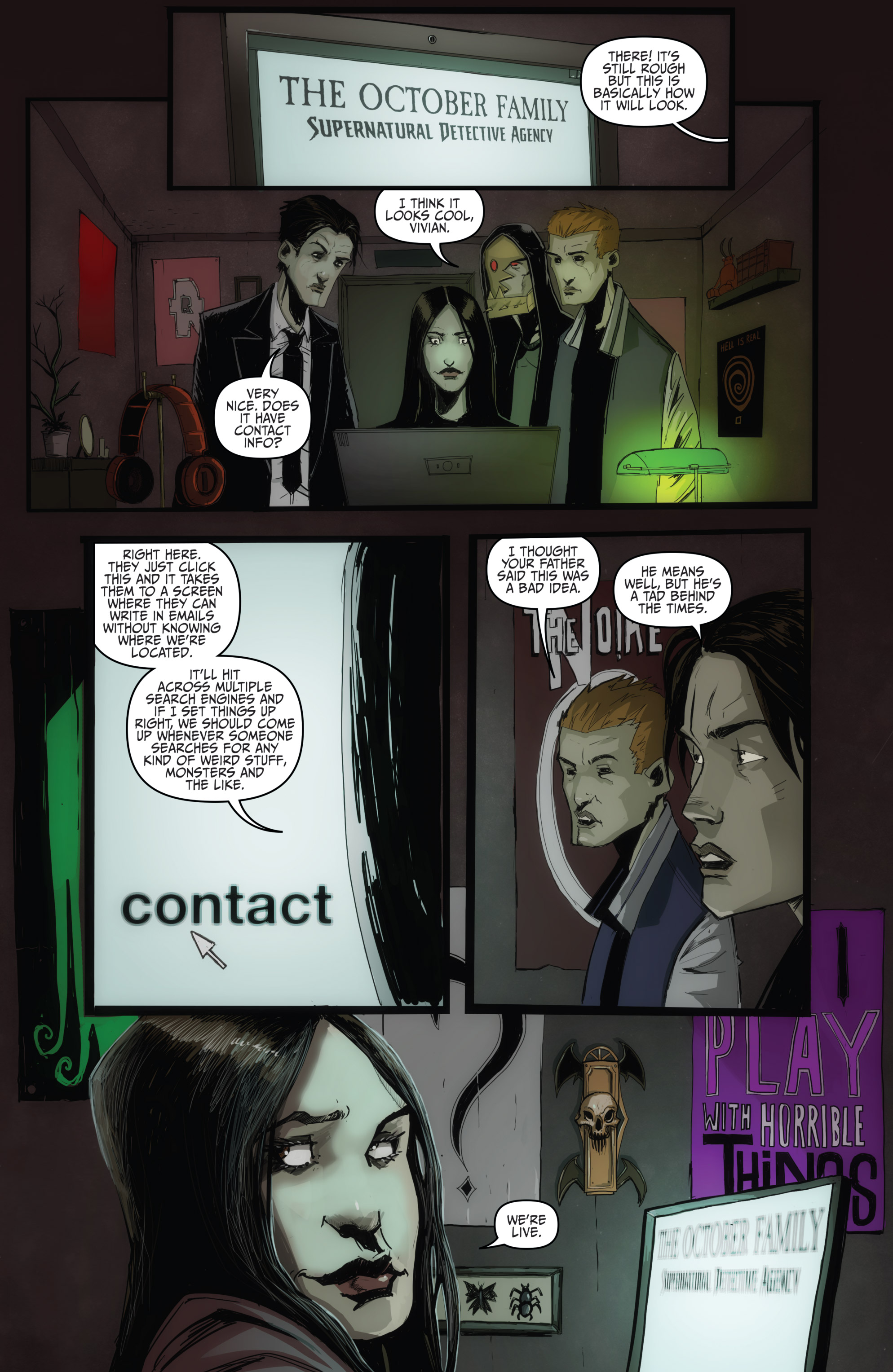 The October Faction: Supernatural Dreams (2018) issue 1 - Page 15