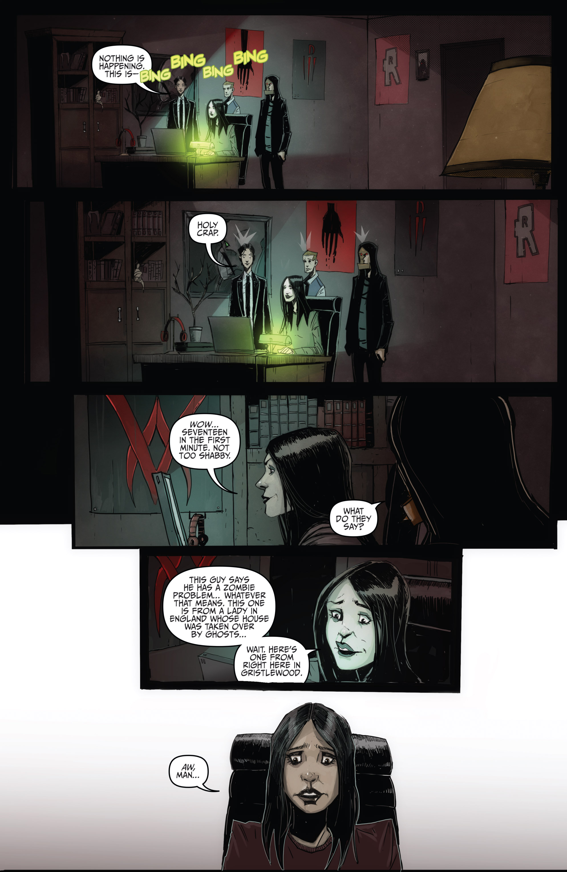 The October Faction: Supernatural Dreams (2018) issue 1 - Page 16