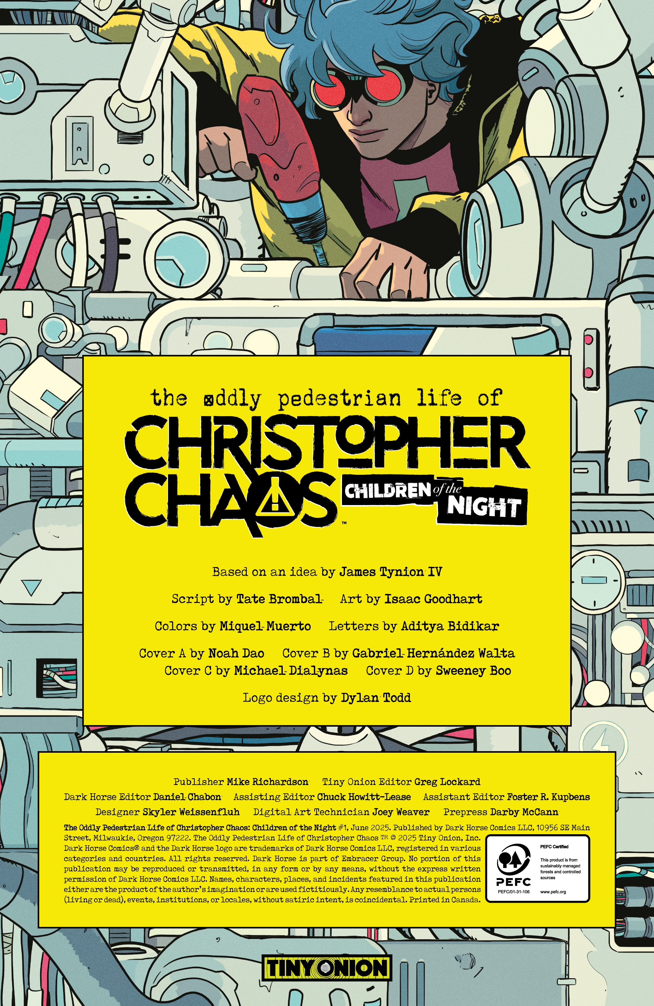 The Oddly Pedestrian Life of Christopher Chaos: Children of the Night (2025-): Chapter 1 - Page 2