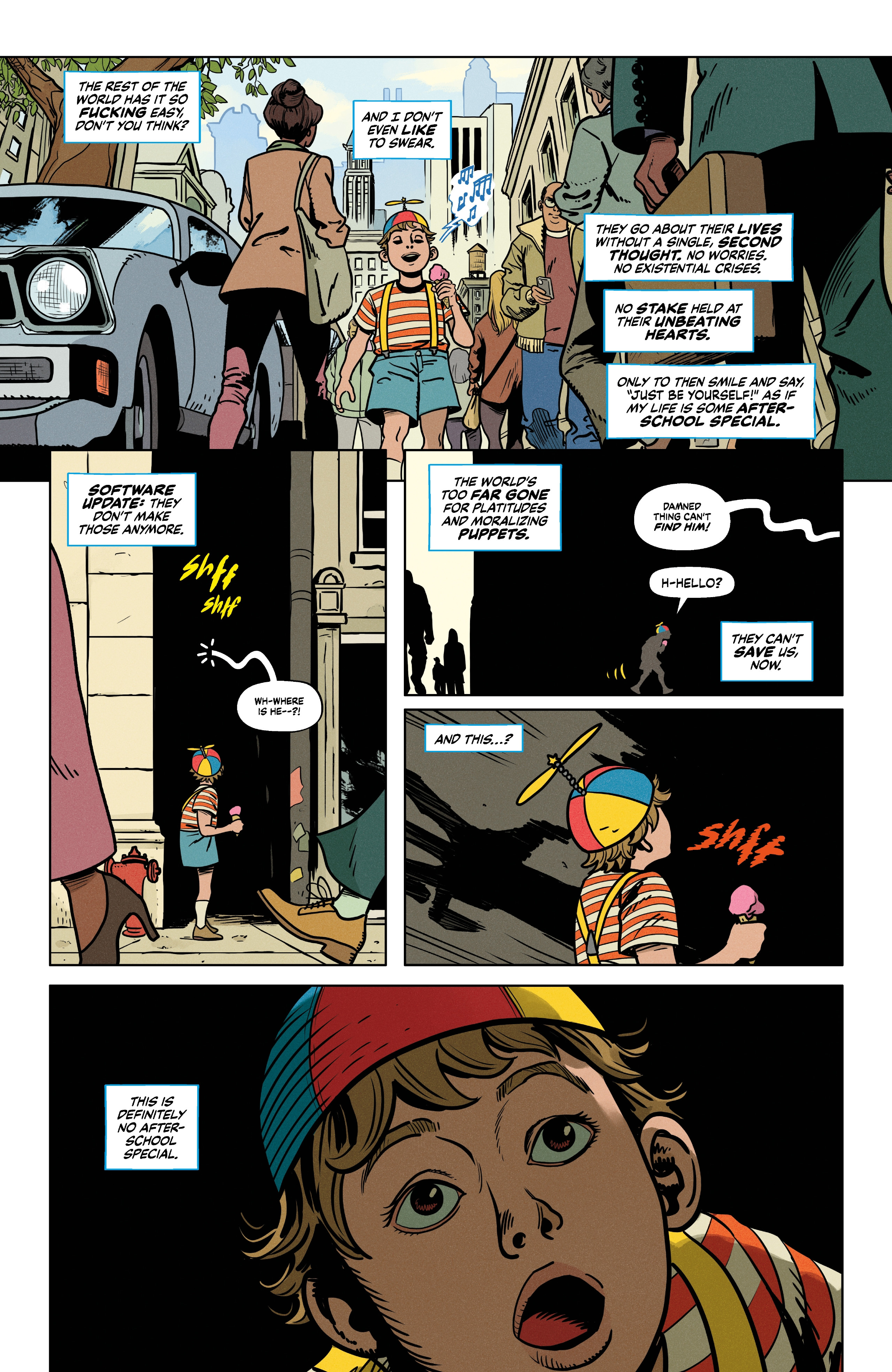 The Oddly Pedestrian Life of Christopher Chaos: Children of the Night (2025-): Chapter 1 - Page 3