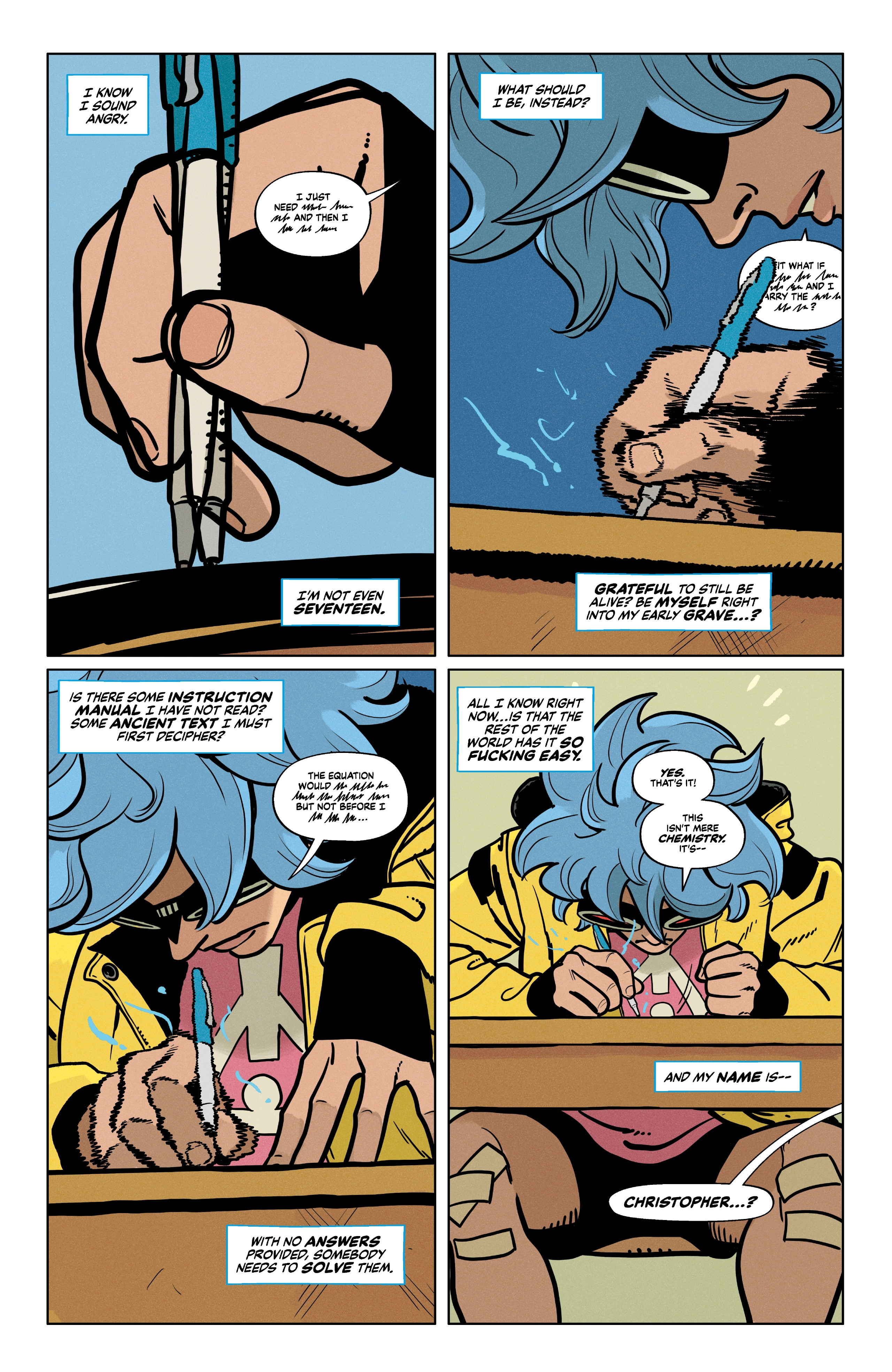 The Oddly Pedestrian Life of Christopher Chaos: Children of the Night (2025-): Chapter 1 - Page 5