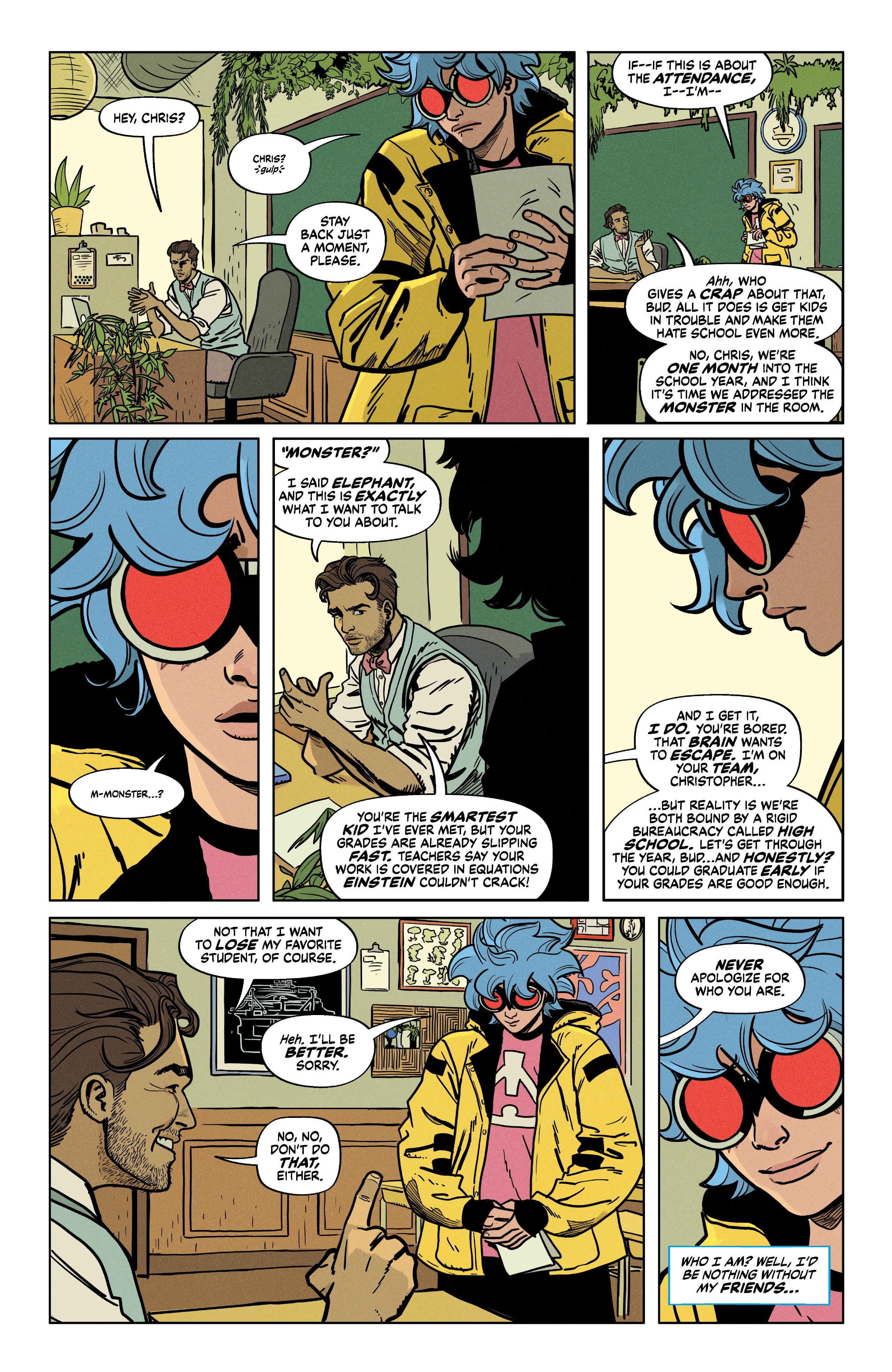 The Oddly Pedestrian Life of Christopher Chaos: Children of the Night (2025-): Chapter 1 - Page 7