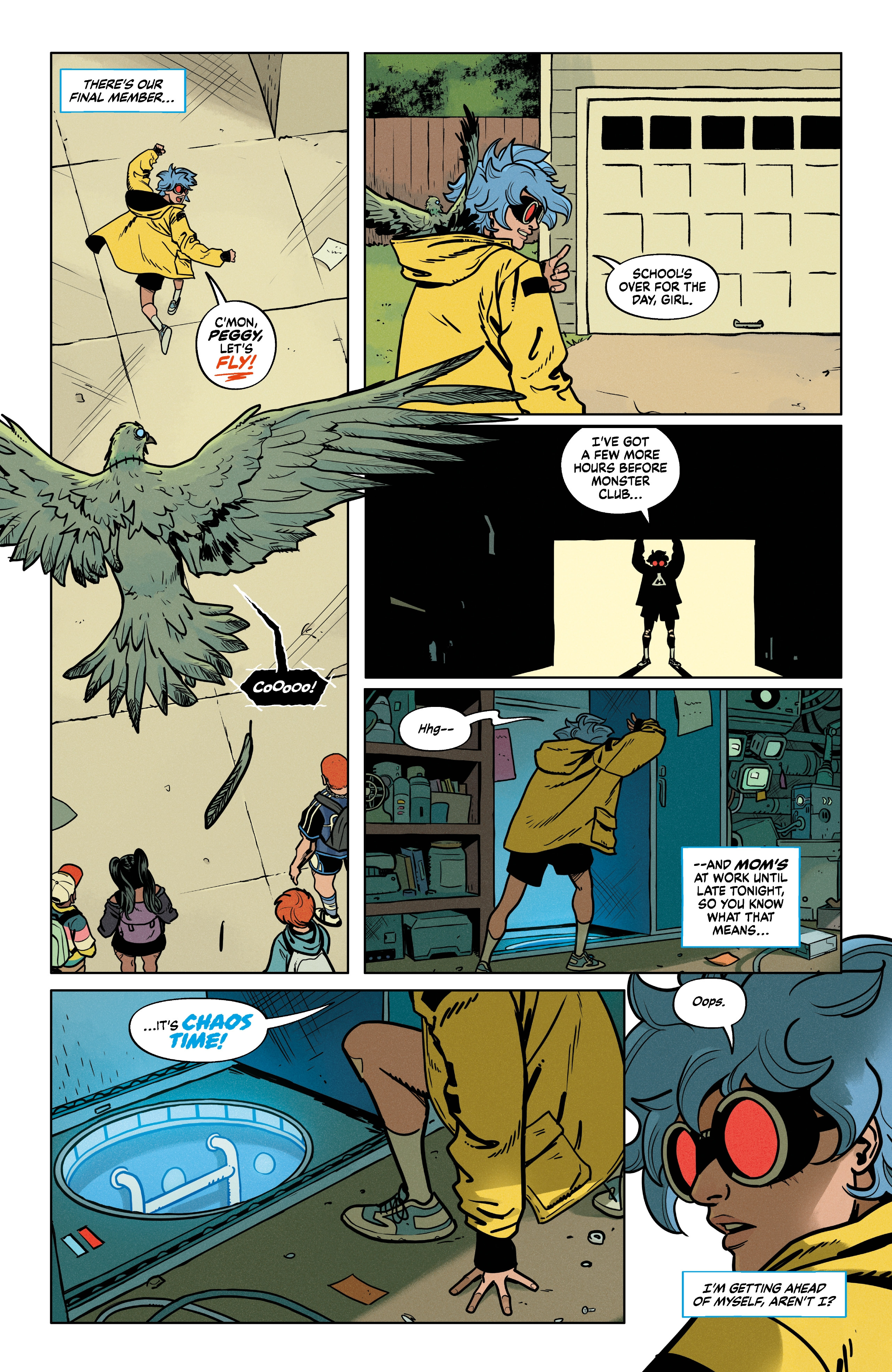 The Oddly Pedestrian Life of Christopher Chaos: Children of the Night (2025-): Chapter 1 - Page 9