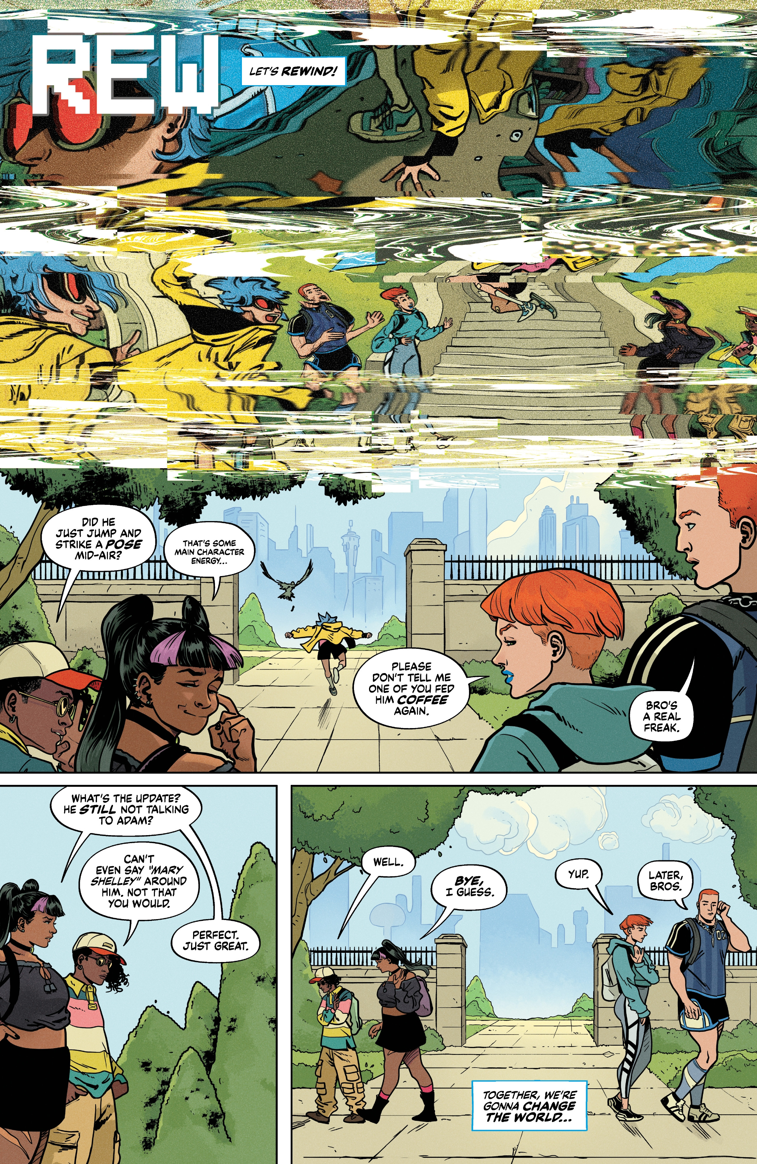 The Oddly Pedestrian Life of Christopher Chaos: Children of the Night (2025-): Chapter 1 - Page 10