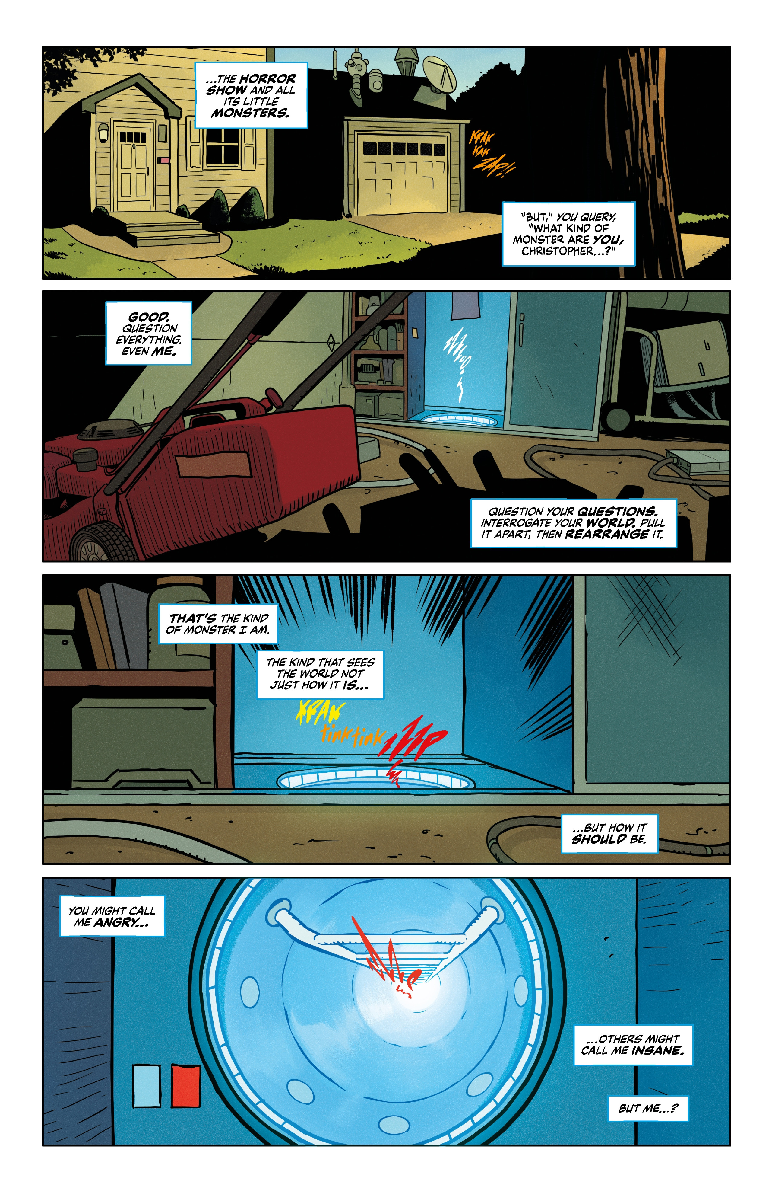 The Oddly Pedestrian Life of Christopher Chaos: Children of the Night (2025-): Chapter 1 - Page 17