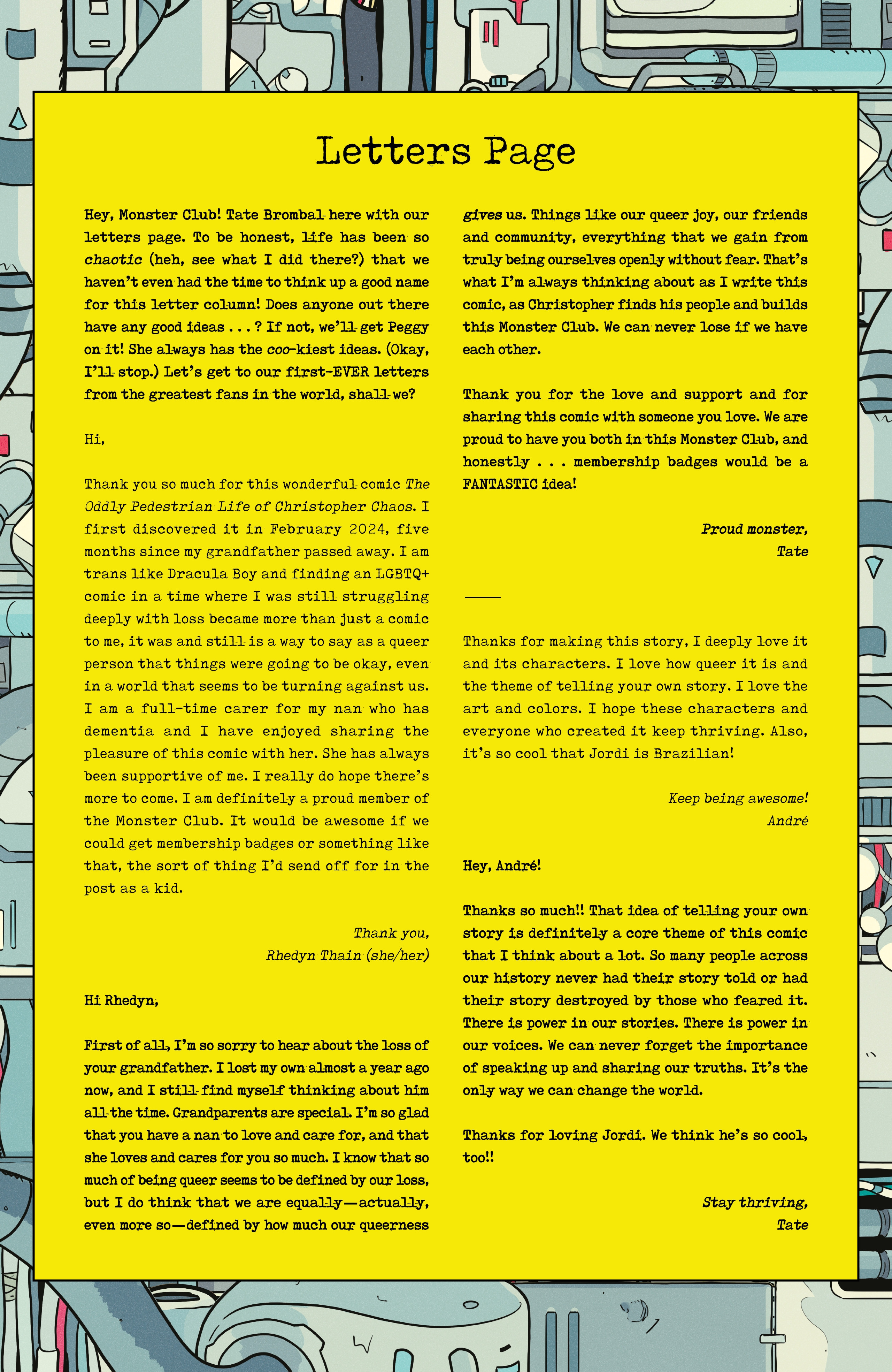 The Oddly Pedestrian Life of Christopher Chaos: Children of the Night (2025-): Chapter 1 - Page 26