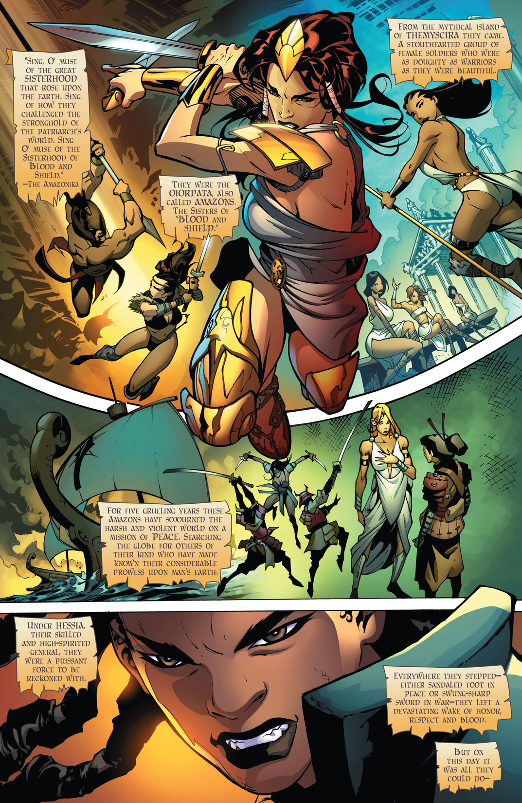 The Odyssey of the Amazons (2017-) issue 1 - Page 4