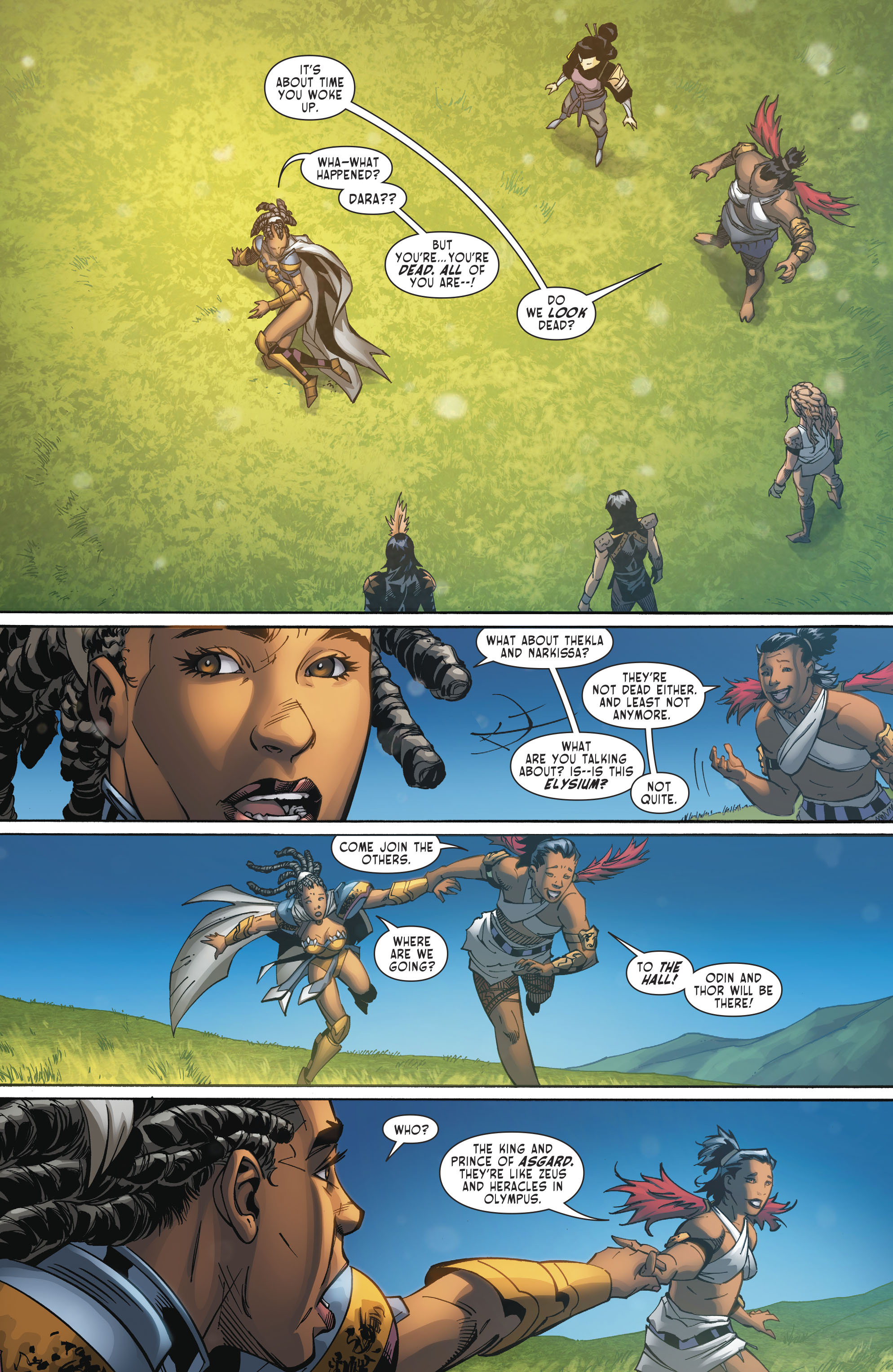 The Odyssey of the Amazons (2017-) issue 4 - Page 4