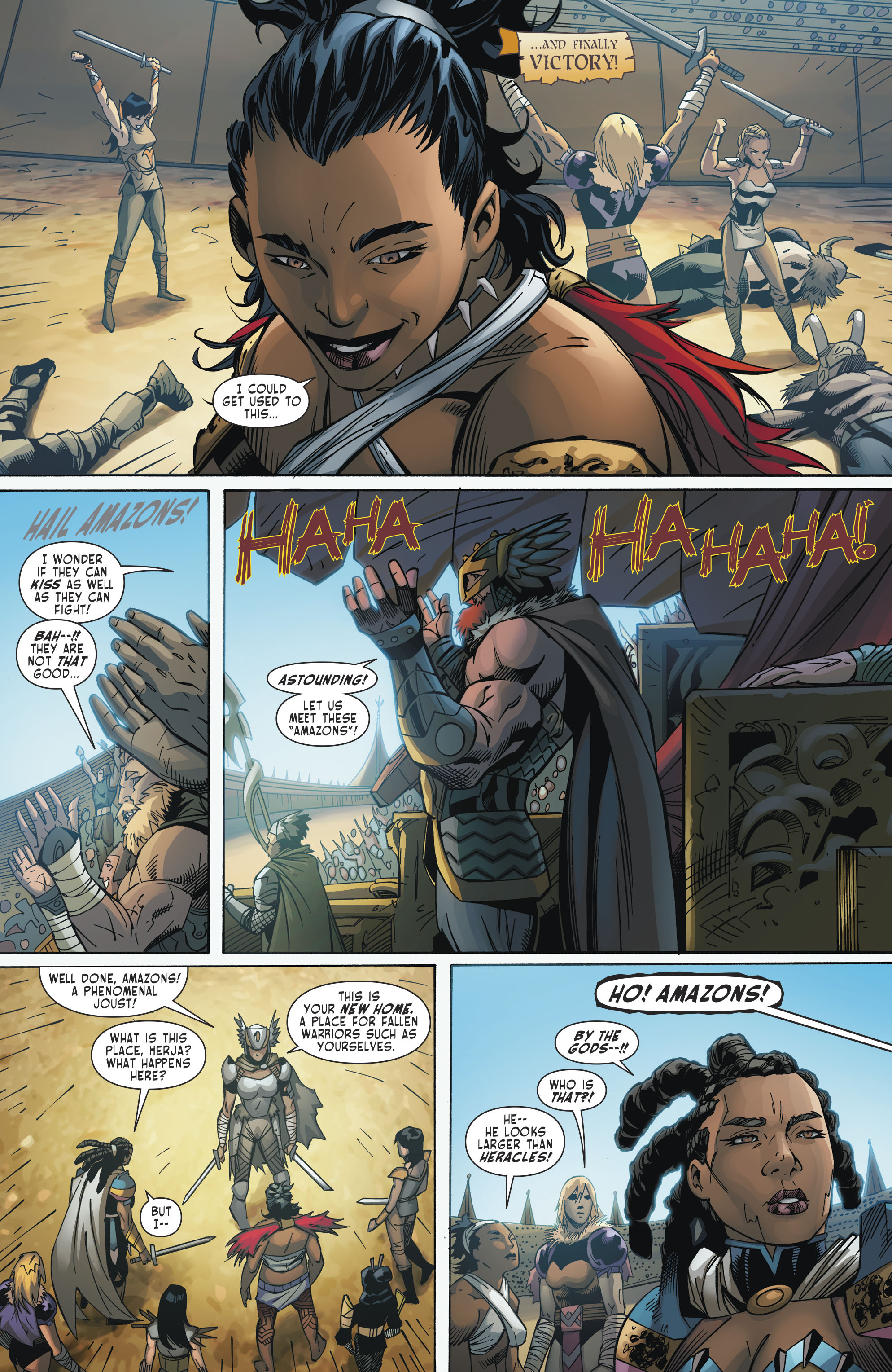 The Odyssey of the Amazons (2017-) issue 4 - Page 11