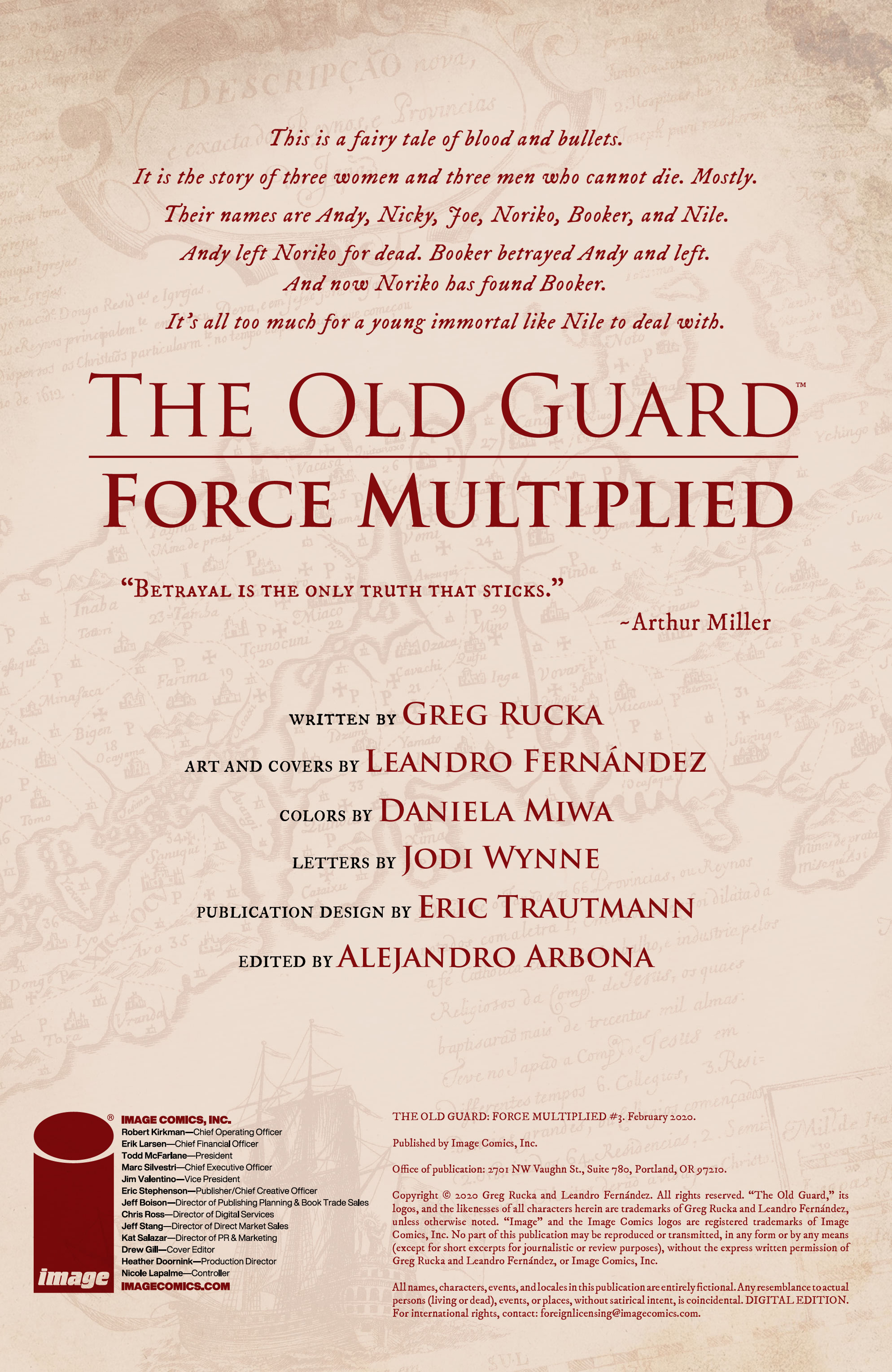 The Old Guard: Force Multiplied (2019-): Chapter 3 - Page 2