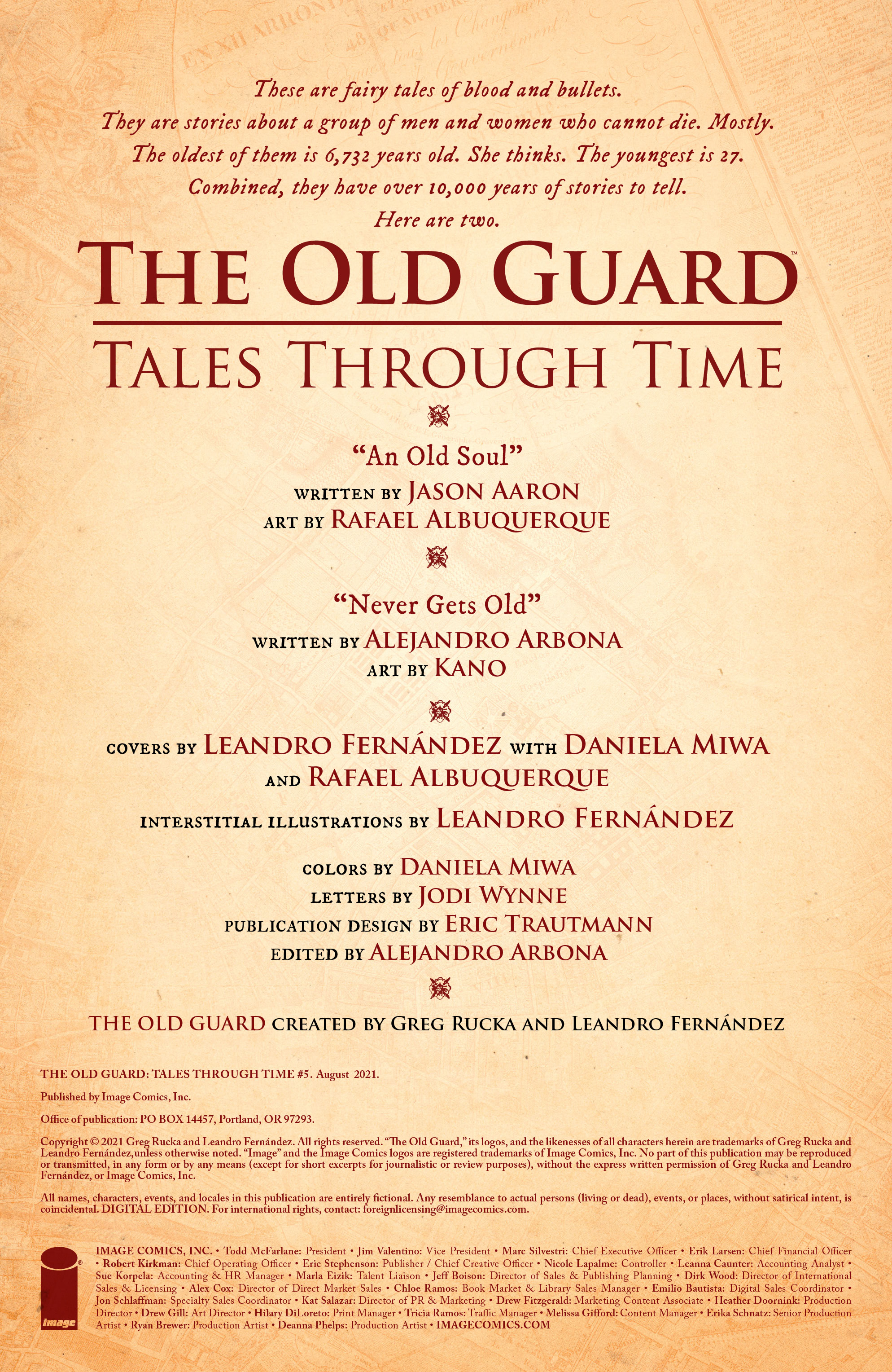 The Old Guard: Tales Through Time (2021-): Chapter 5 - Page 2