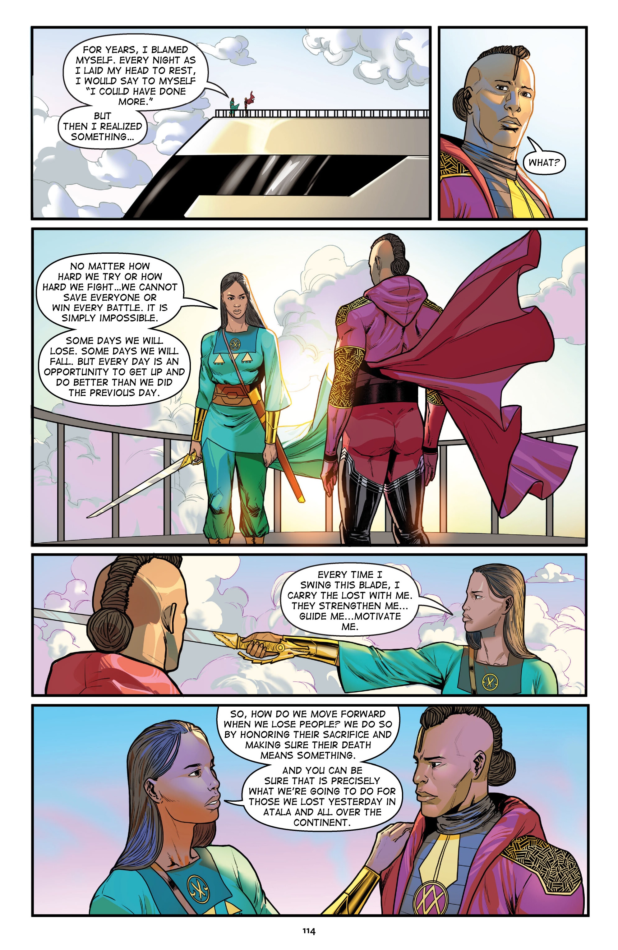 The Oloris: Heroes Will Unite (2024-) issue Vol. 1 - Page 114