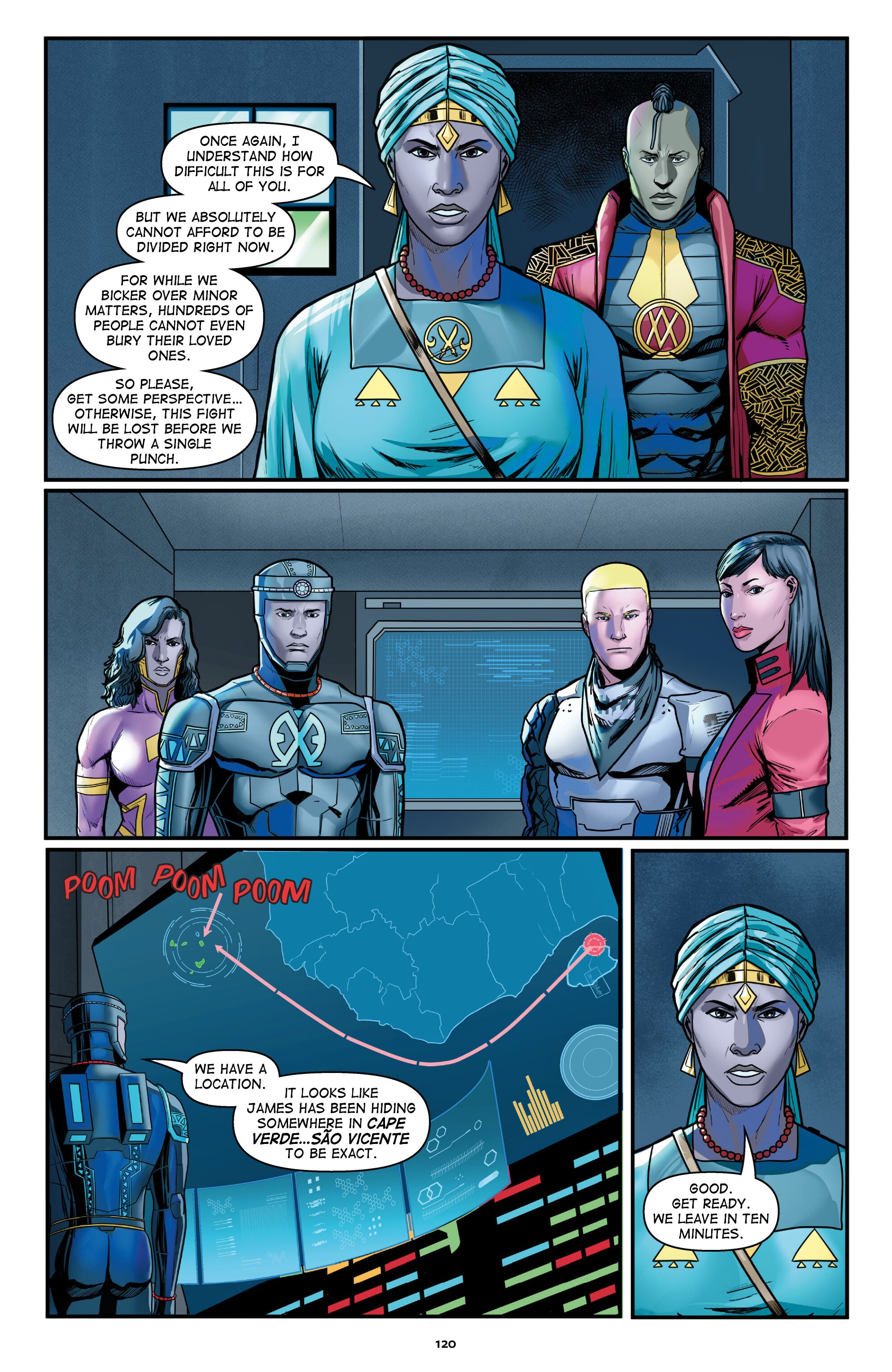 The Oloris: Heroes Will Unite (2024-) issue Vol. 1 - Page 120