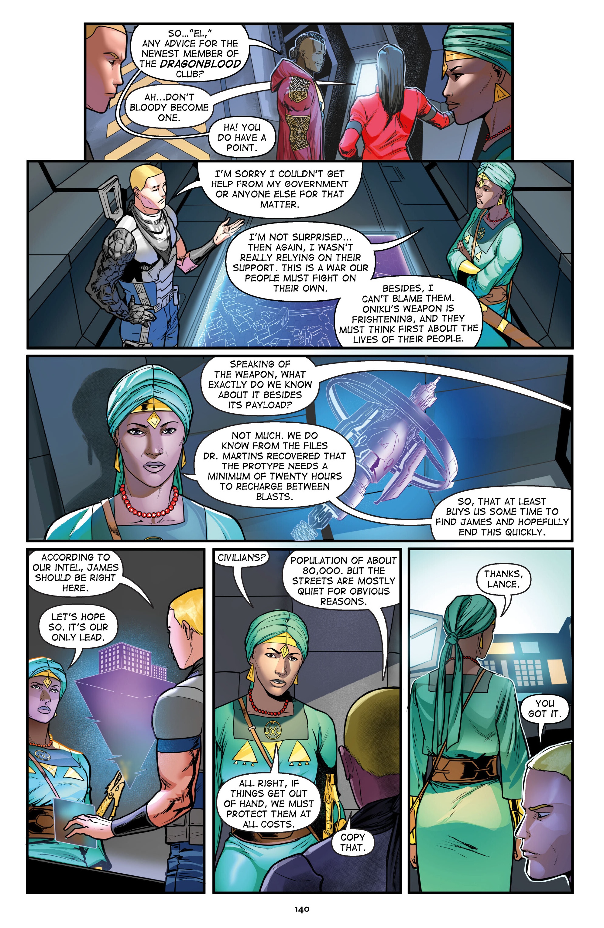 The Oloris: Heroes Will Unite (2024-) issue Vol. 1 - Page 140