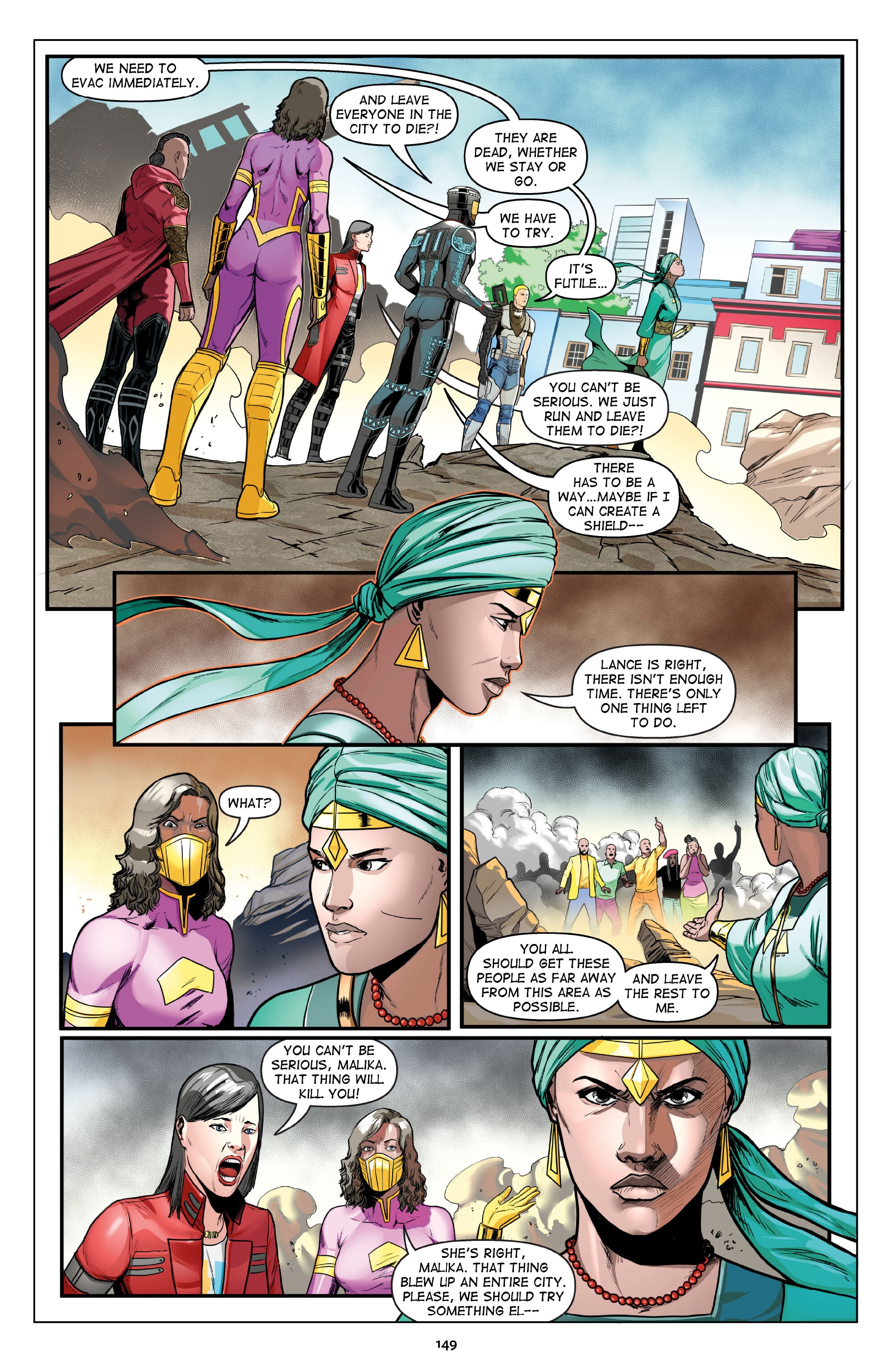 The Oloris: Heroes Will Unite (2024-) issue Vol. 1 - Page 149