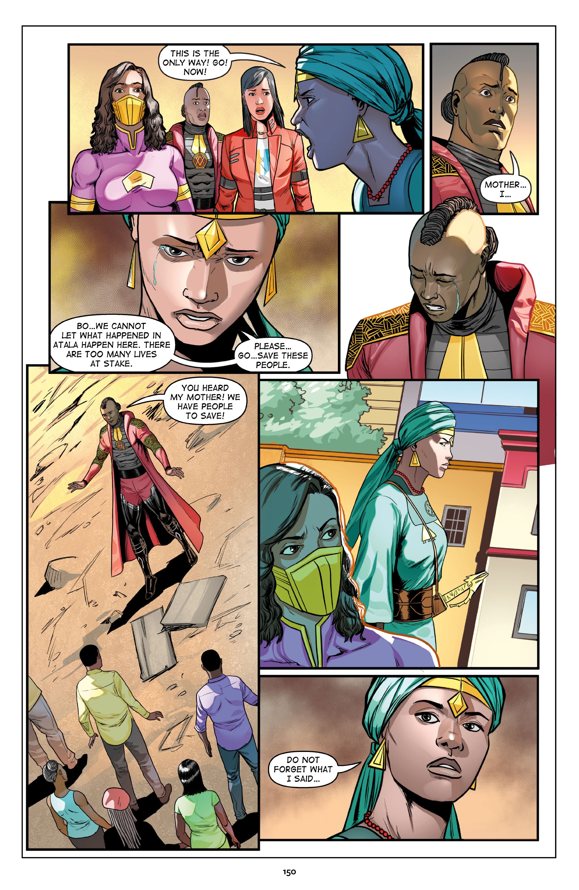 The Oloris: Heroes Will Unite (2024-) issue Vol. 1 - Page 150